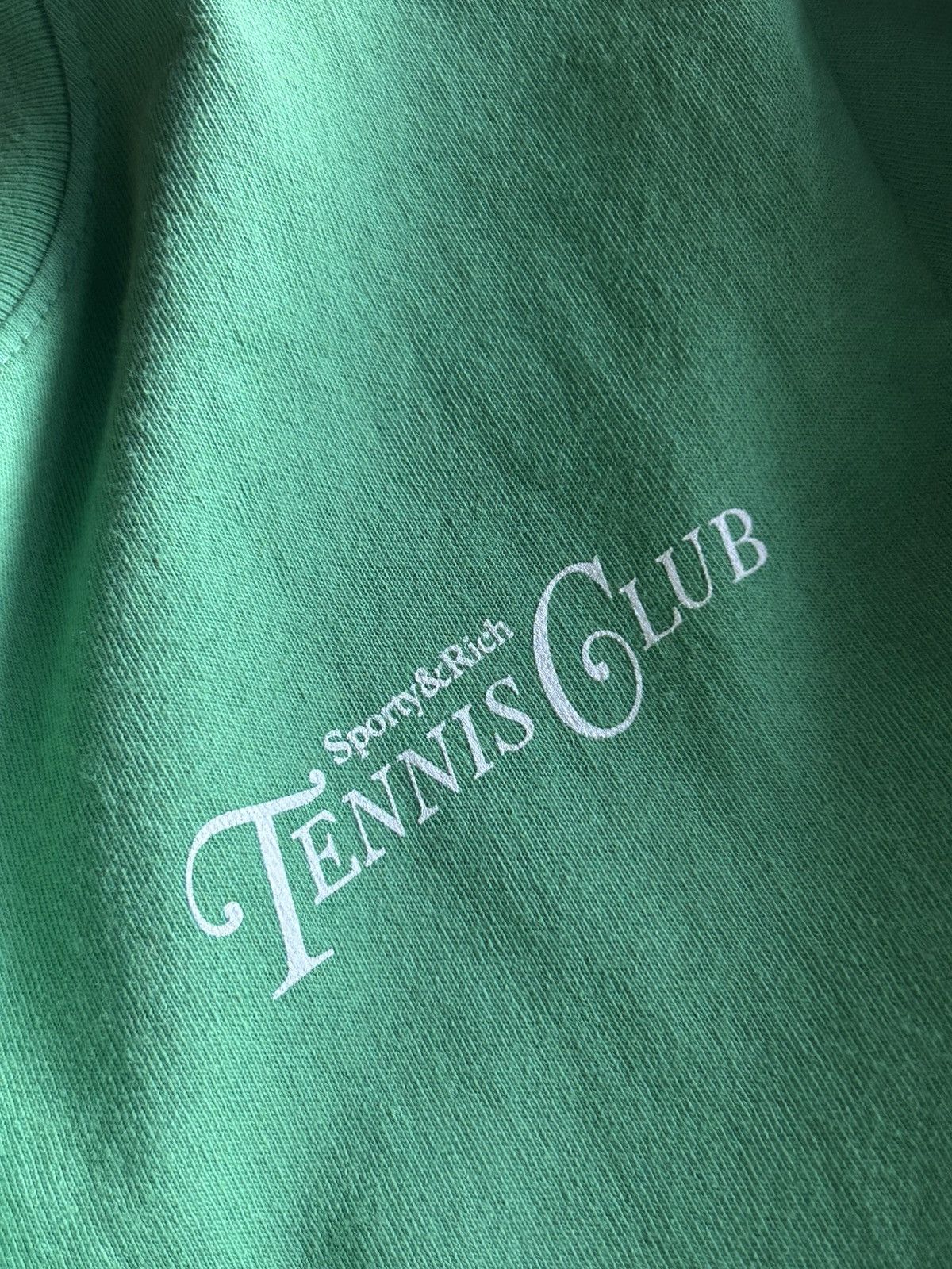 Sporty & Rich Sporty & Rich Tennis Club T-shirt Size XS / US 0-2 / IT 36-38 - 9 Thumbnail