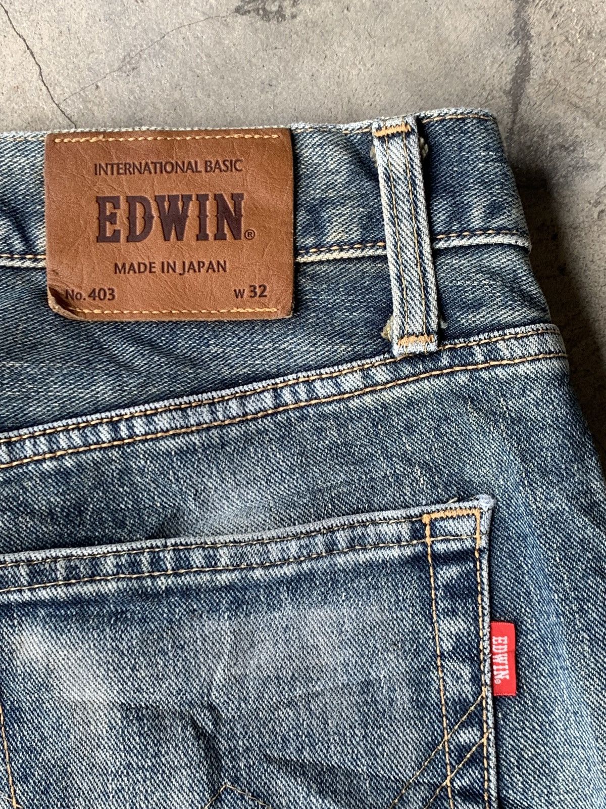 Edwin Edwin 403 International Basic Made In Japan Distressed Denim Size US 32 / EU 48 - 4 Thumbnail
