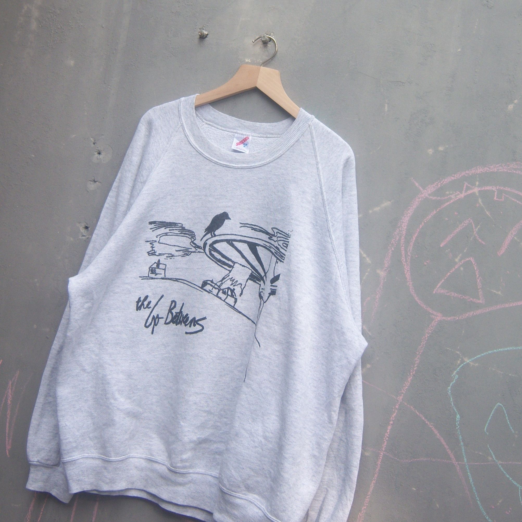 Band Tees × Vintage 90s Crewneck The Go Betweens Size US XL / EU 56 / 4 - 4 Thumbnail