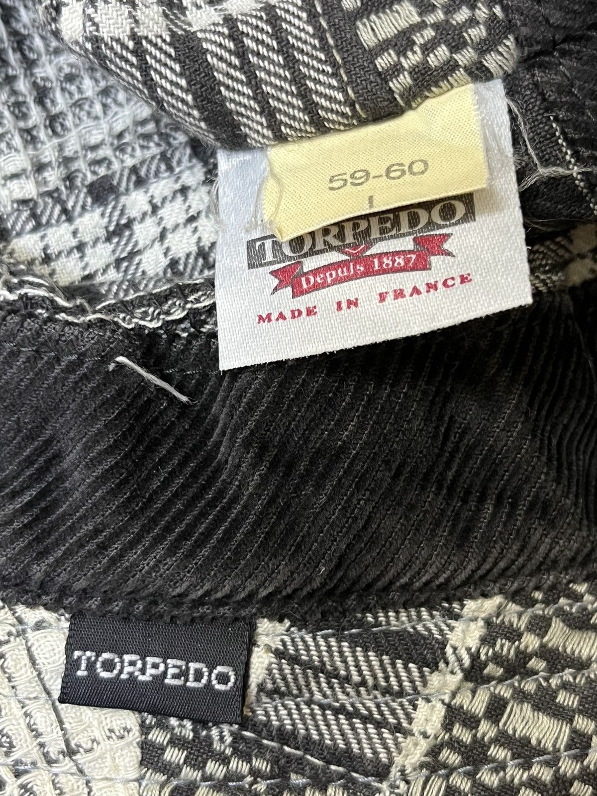 KIJIMA TAKAYUKI VINTAGE LOISIRS TORPEDO MADE IN FRANCE BUCKET HAT Size ONE SIZE - 7 Thumbnail