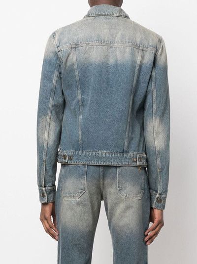 Courreges o1mle0824 Poches Rondes Denim Jacket in Light Blue Size XS / US 0-2 / IT 36-38 - 3 Thumbnail