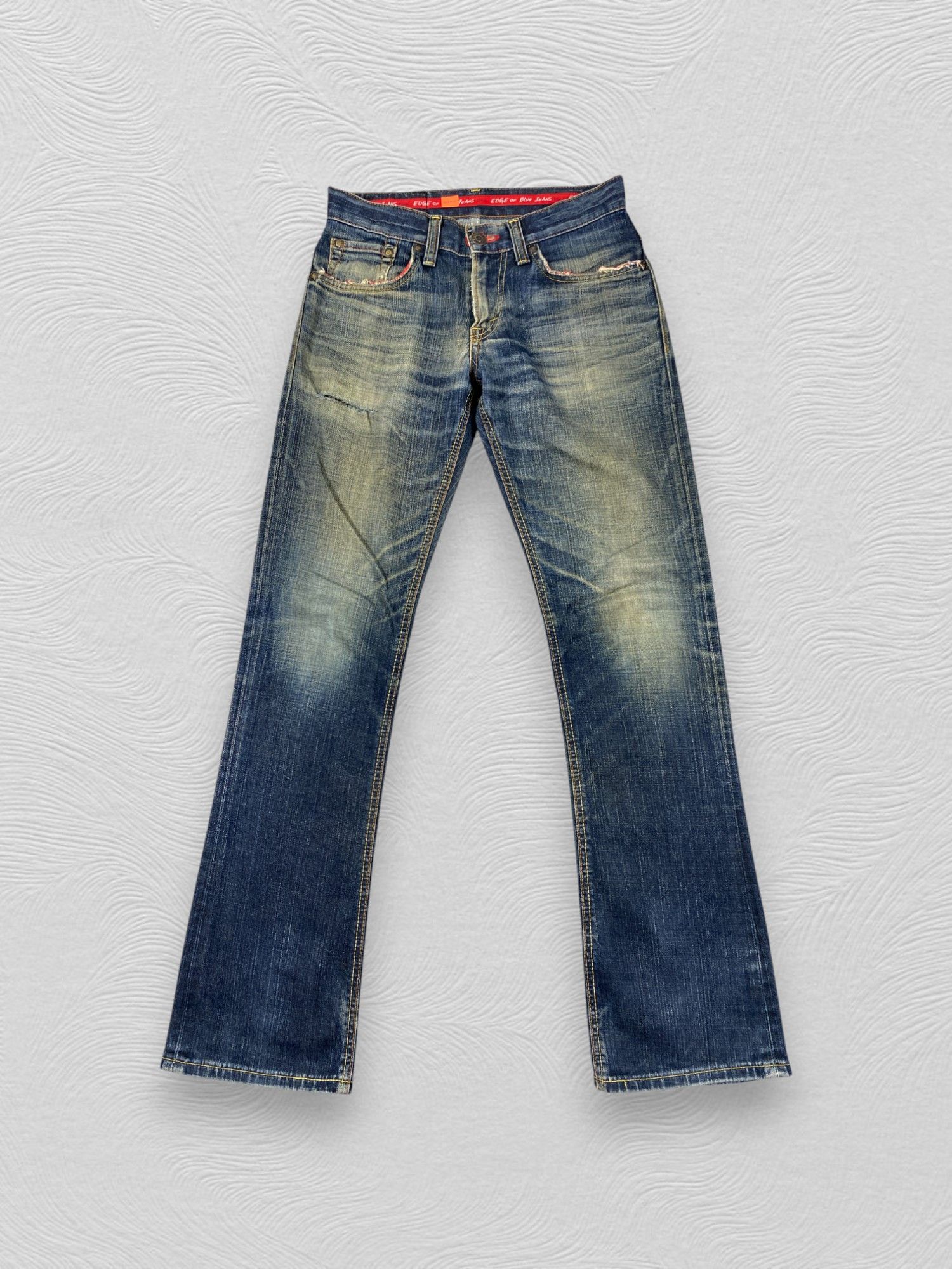 Faded Blue Vintage Edwin Flare Jeans 30x32.5 Denim- JN3846