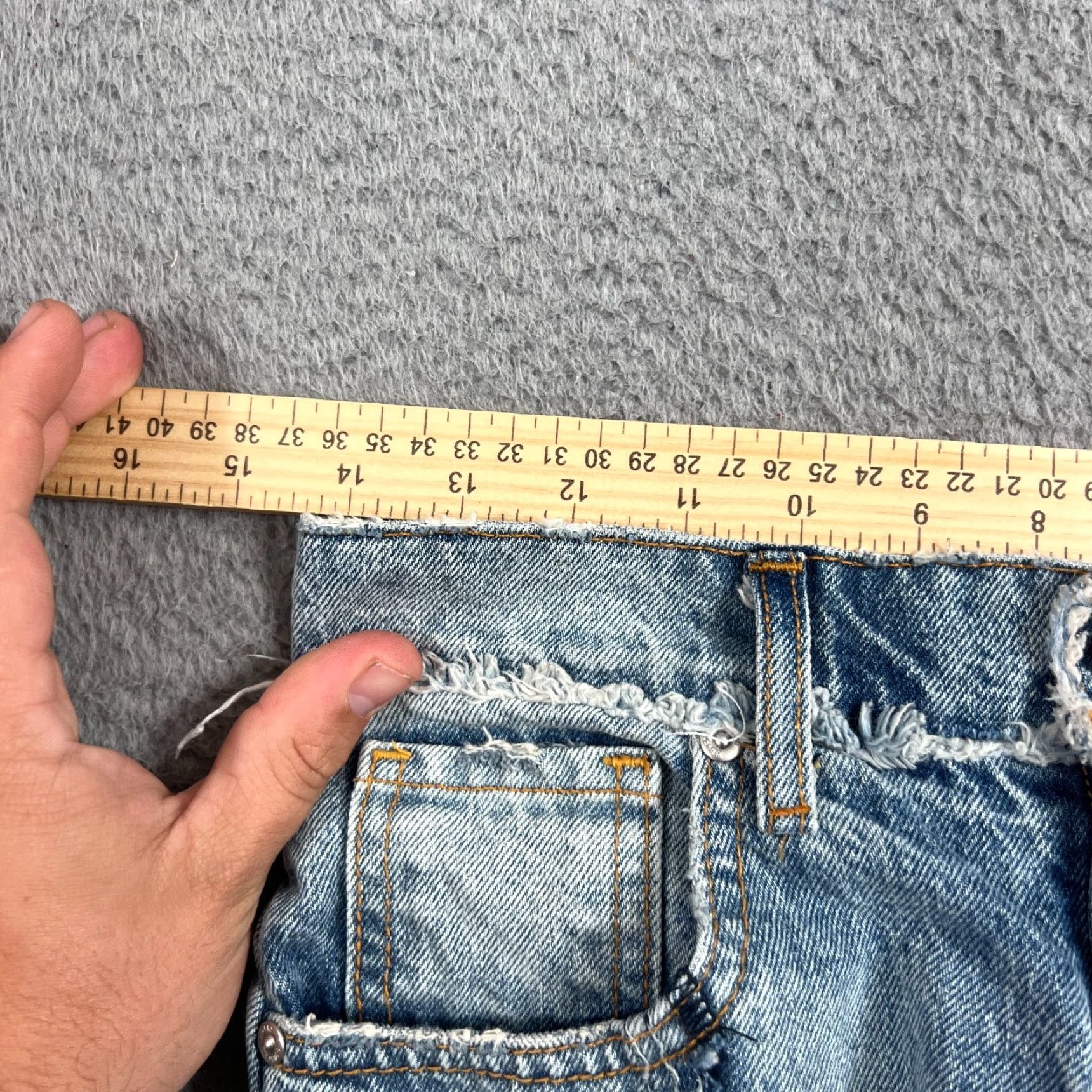 Vintage VINTAGE Style Acid Wash Mom Jeans Women's Size 26 Distressed Blue Denim Size 26" / US 2 / IT 38 - 7 Thumbnail