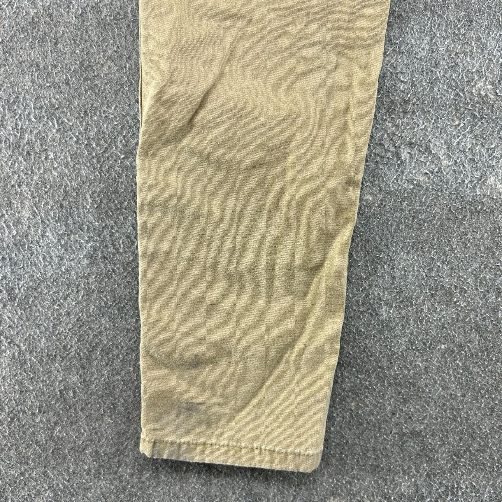 Carhartt Carhartt Pants Womens 12 Tall Brown Tan Slim Fit Straight Leg Cotton Rugged Flex Size 34" / US 12 / IT 48 - 4 Thumbnail