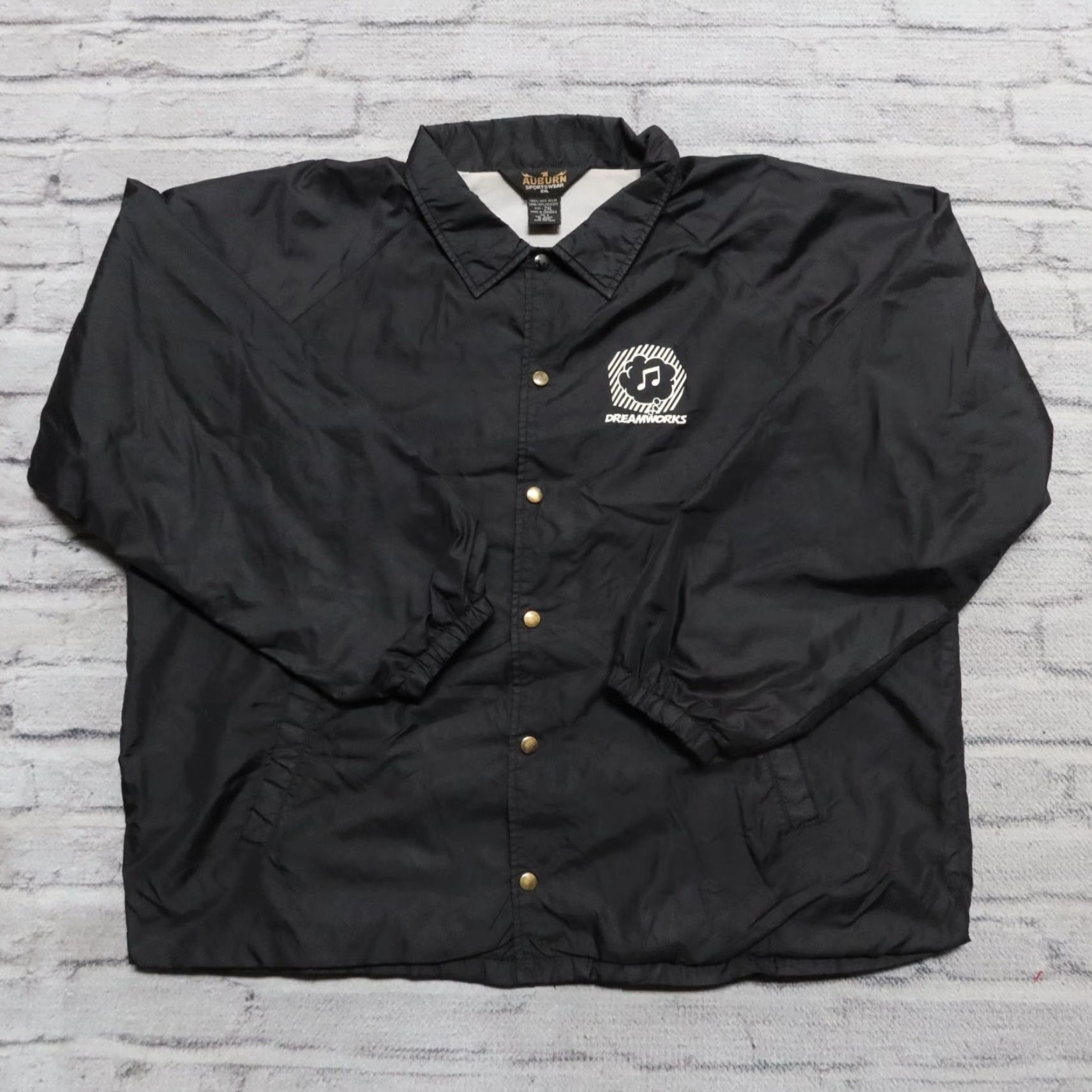 Vintage Vintage Def Squad Coaches Jacket Men 2XL Black Nylon Jacket Size US XXL / EU 58 / 5 - 3 Thumbnail
