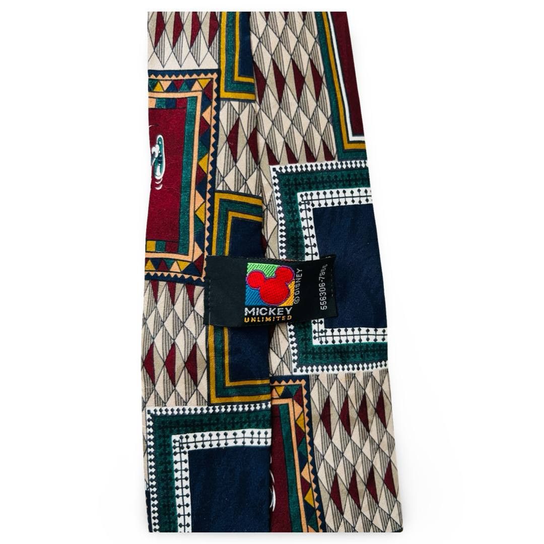 Disney Disney Mickey pattern tie #1180 Size ONE SIZE - 3 Thumbnail