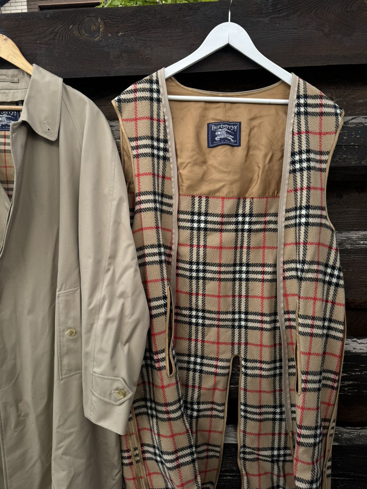 Burberry × Vintage Burberry beige long trench coat with lining vintage Size US L / EU 52-54 / 3 - 4 Thumbnail