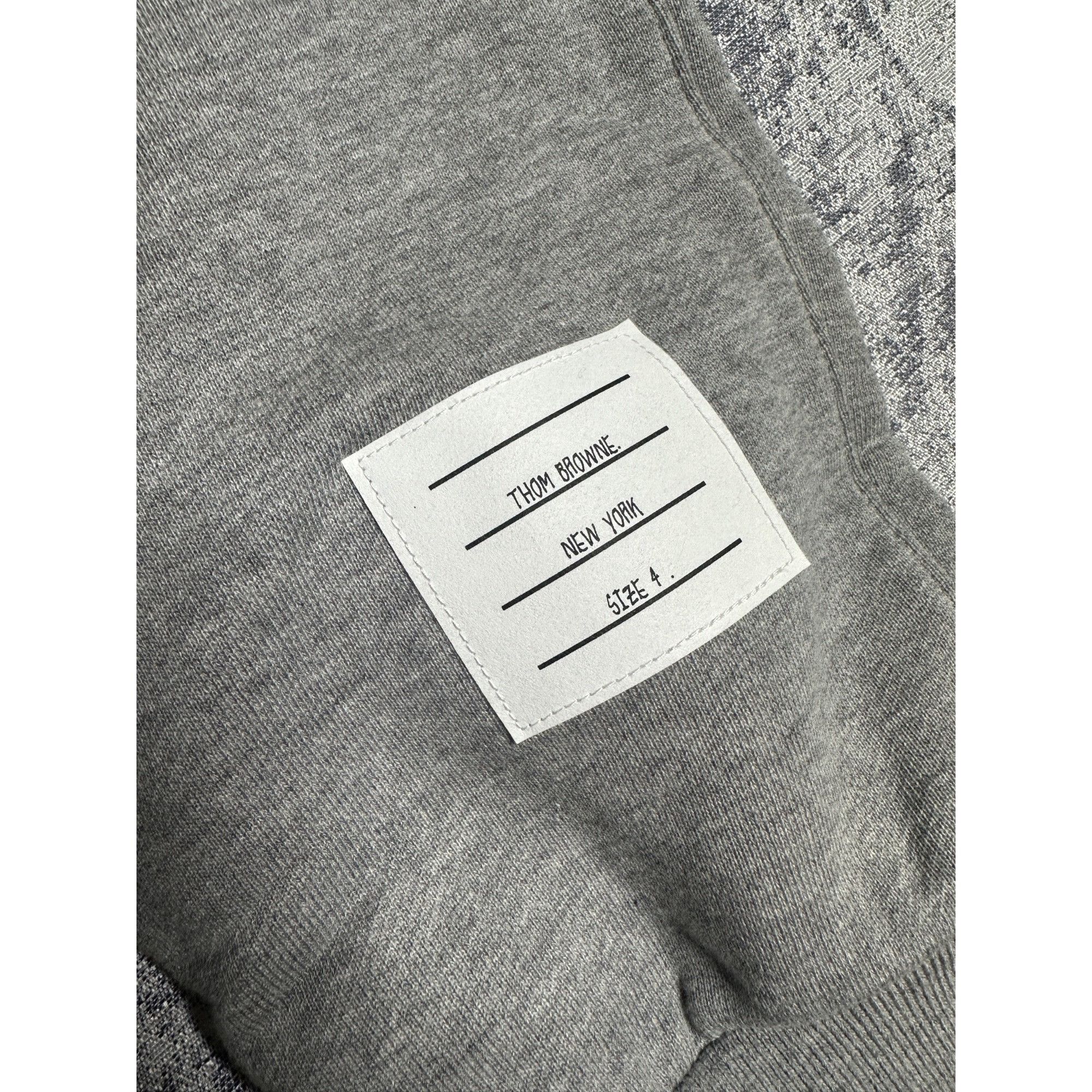 Thom Browne Thom Browne New York Classic Sweatpant With Engineered 4Bar Size US 33 - 7 Thumbnail