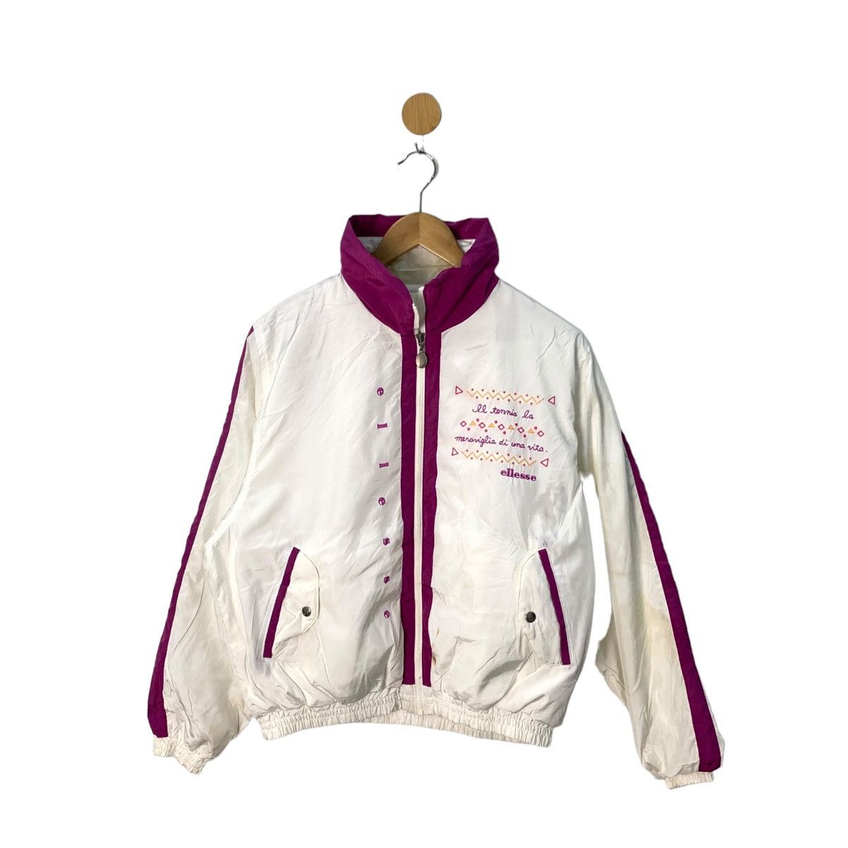 Vintage 90’s Ellesse Italia big logo jacket