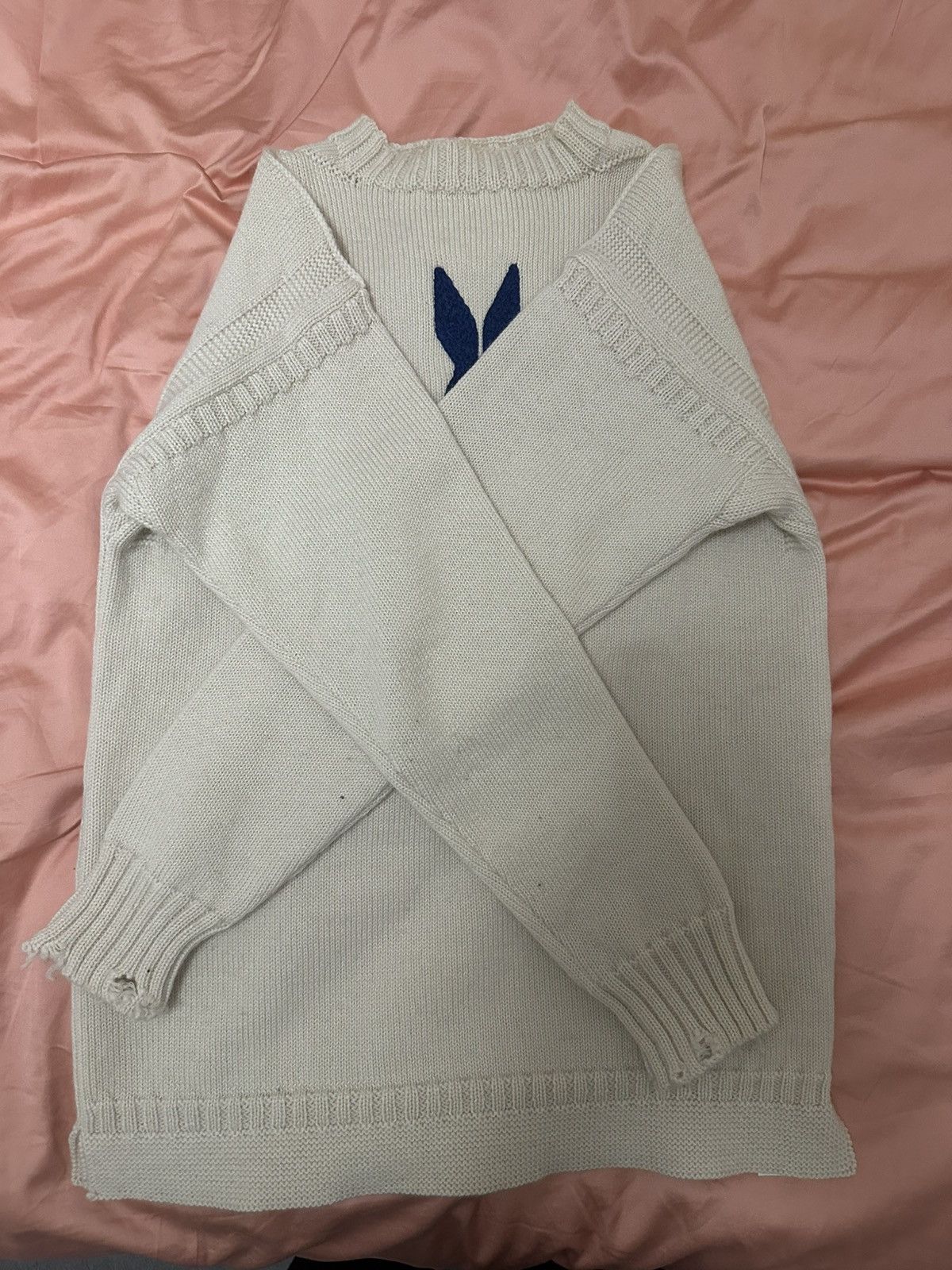 Maison Margiela Maison margiela flocked bunny jumper Size US S / EU 44-46 / 1 - 2 Thumbnail