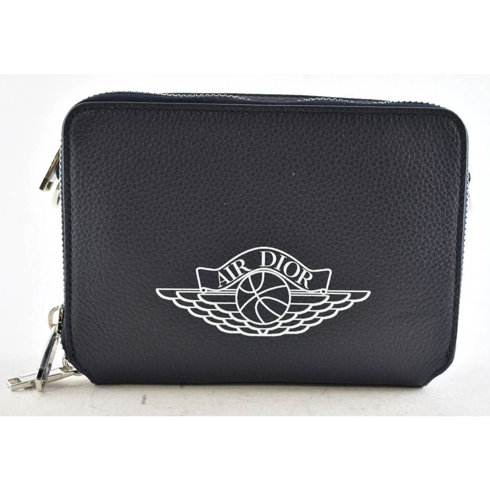 Dior Air Dior Jordaan Logo Small Zipped Around Compact Bag Size ONE SIZE - 4 Thumbnail