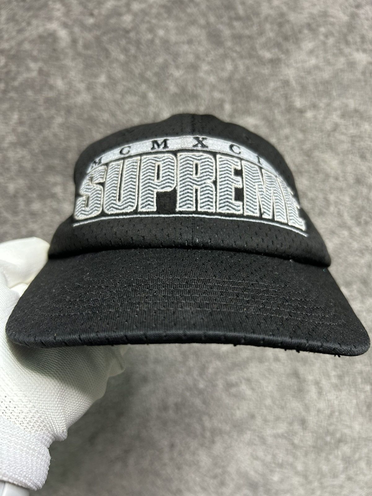 Other Supreme Zig Zag 6-Panel Hat Black SS18 Made in USA Size ONE SIZE - 1 Thumbnail