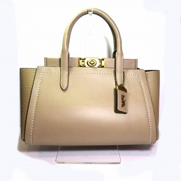 Coach Coach Coach Leather Carryall Handbag 79399 Leather Handbag 79399 in Great Condition Size ONE SIZE - 1 Thumbnail