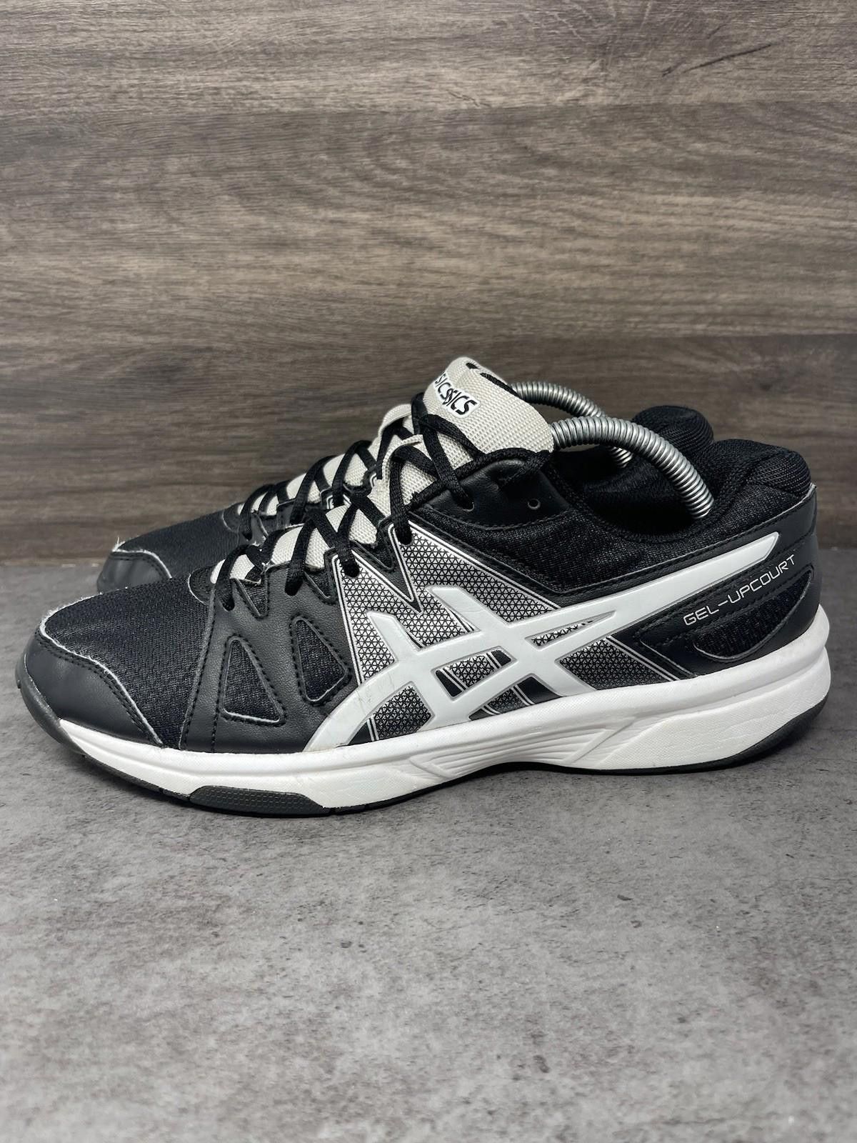 Asics Asics Gel Upcourt Shoes Womens Size 10 Black White Volleybal Size US 10 / IT 40 - 1 Thumbnail