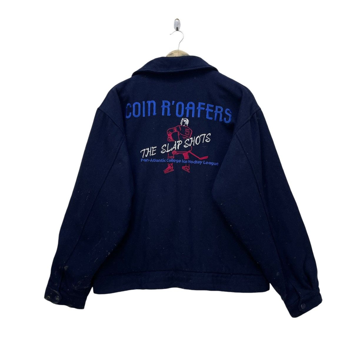 Vintage 💥Vintage Coin Roaffers 60s Bomber Varsity Hockey Ice Jacket Size US M / EU 48-50 / 2 - 1 Thumbnail