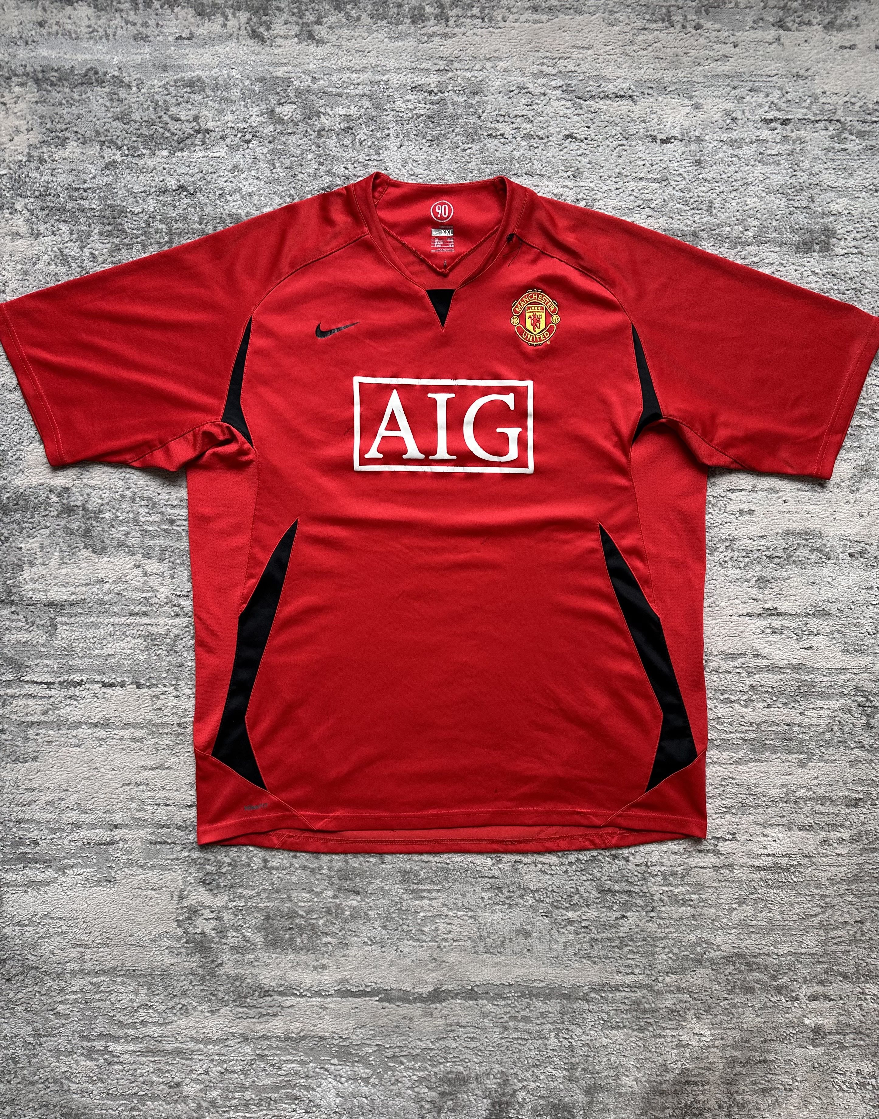 Nike Nike Manchester United Vintage Jersey Size US XXL / EU 58 / 5 - 1 Thumbnail
