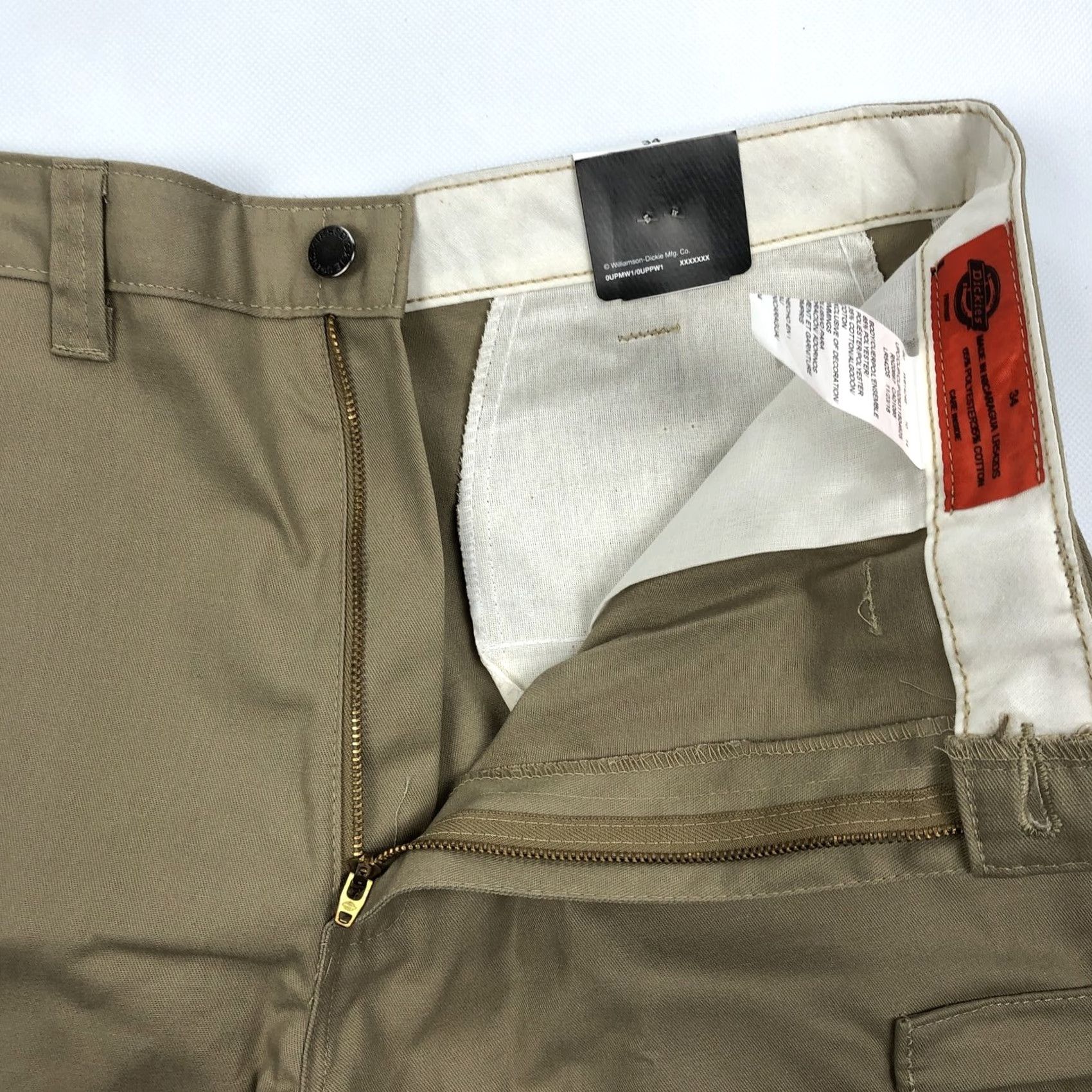 Dickies Dickies Cargo Shorts Khaki Flat Front 34 New with Tags Men’s LR542DS Cargo Pocket Size US 34 / EU 50 - 5 Thumbnail