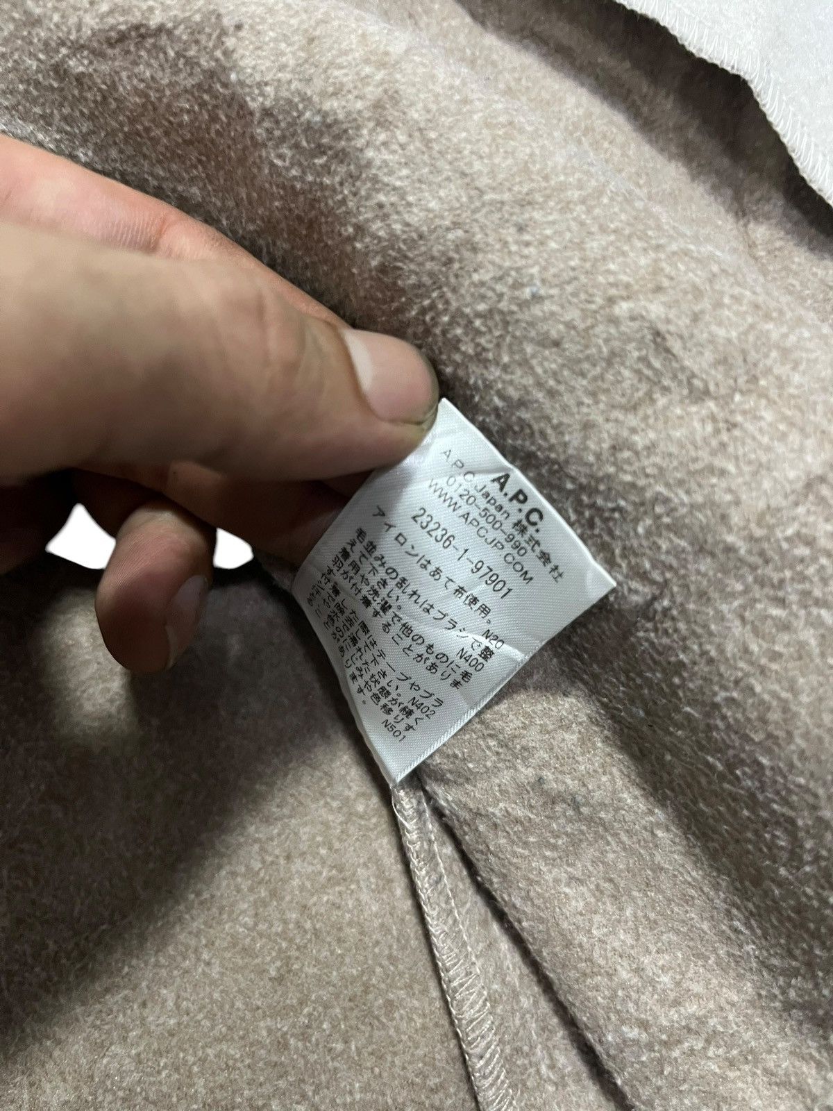A.P.C. A.P.C. Paris Double Breasted Pea Coat Wool Jacket Size S / US 4 / IT 40 - 12 Thumbnail