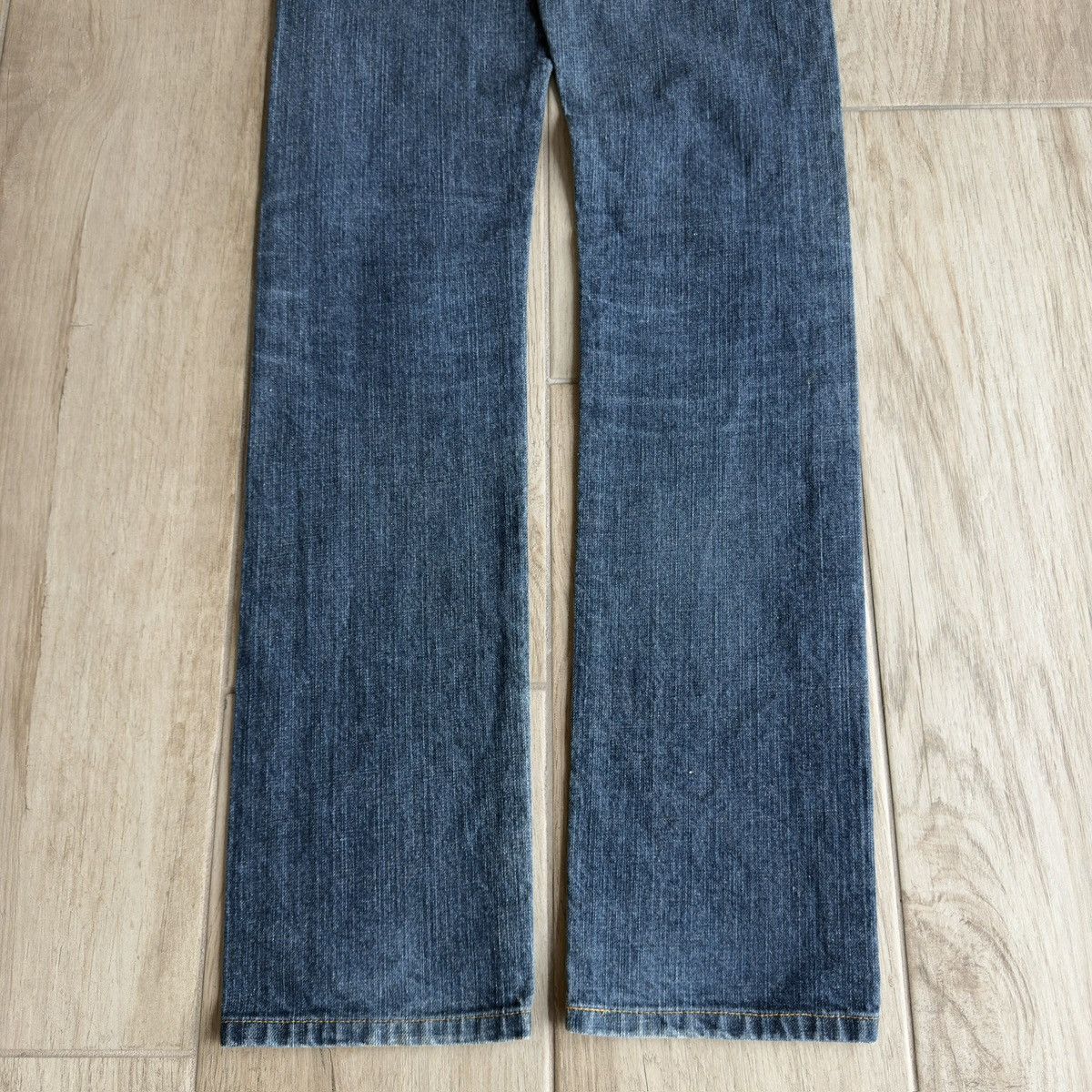 Dior Homme SS06 Hedi Slimane Blue Washed Slim Denim Jeans Size US 27 - 6 Thumbnail