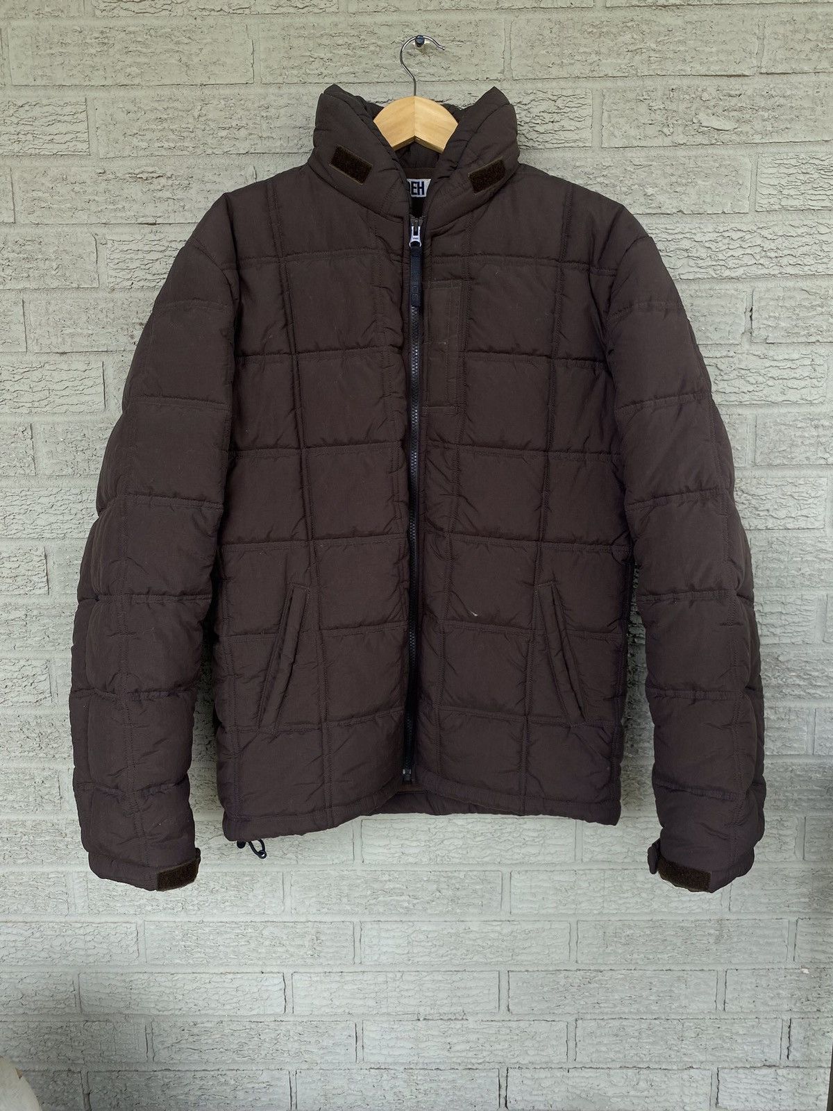 image of Goodenough Puffer Jacket in Brown, Men's (Size Medium)