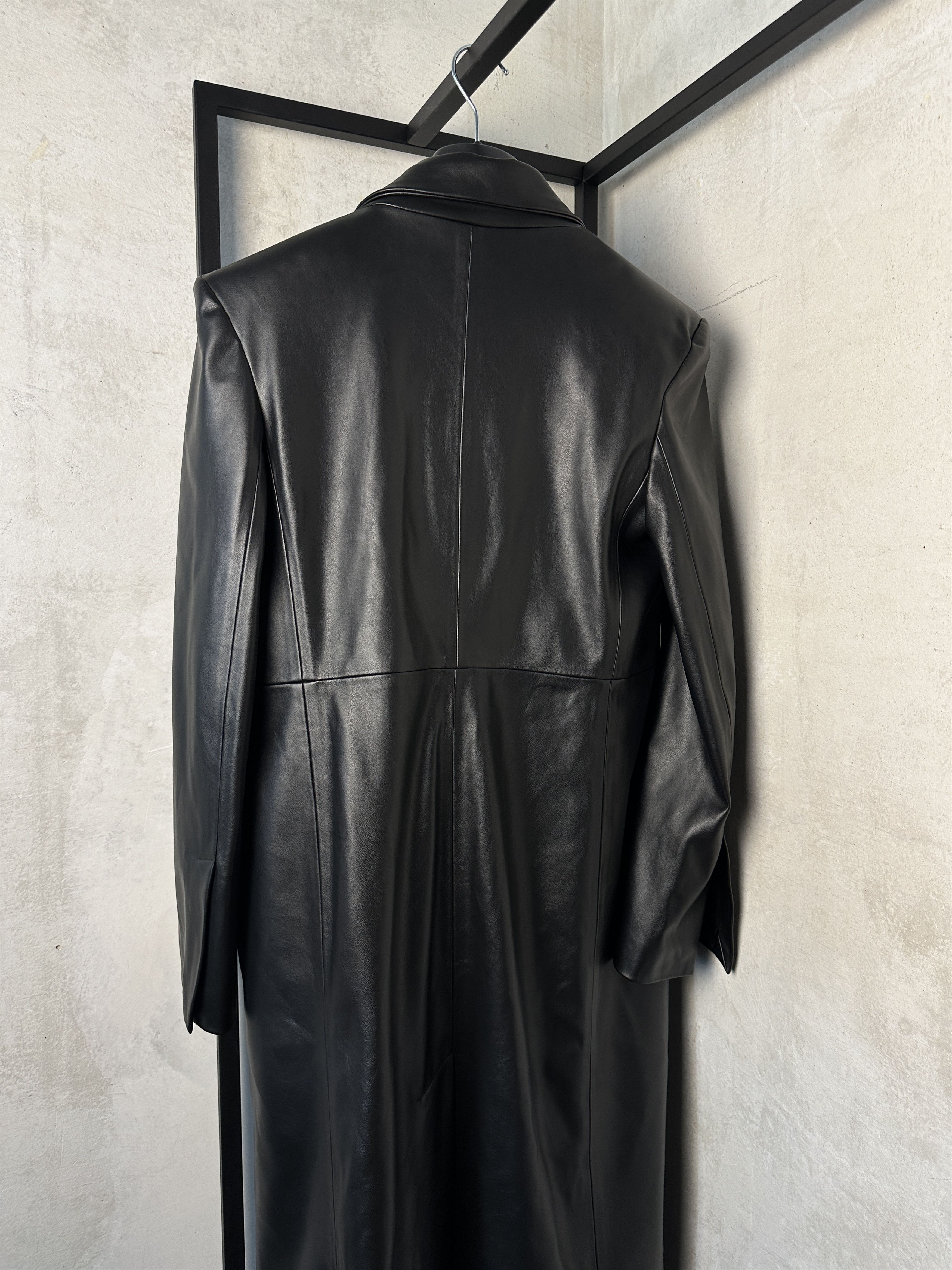 Other Vegan Leather Long Coat Size S / US 4 / IT 40 - 16 Thumbnail