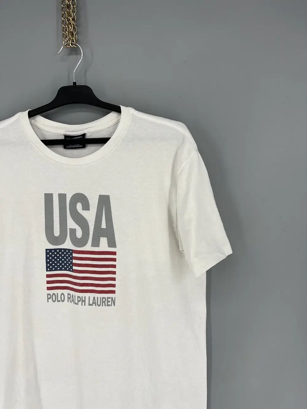 Polo Ralph Lauren Vintage Polo Sport Ralph Lauren USA Flag Shirt atlanta 1996 Size US M / EU 48-50 / 2 - 5 Thumbnail