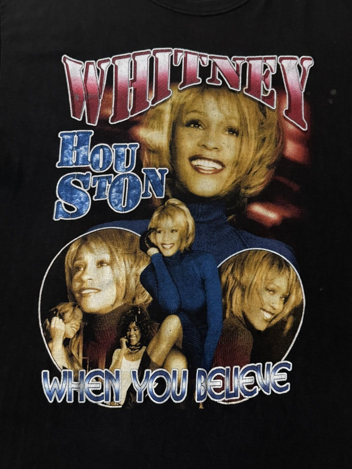 Rap Tees Vintage 90s Whitney Houston RapTee Always Love You Shirt XL Size US XL / EU 56 / 4 - 7 Thumbnail
