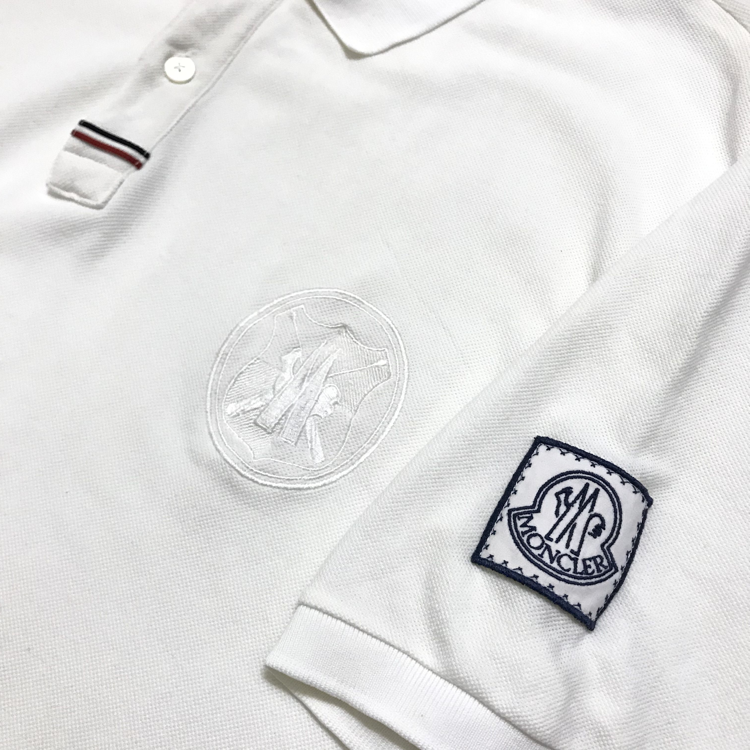 Moncler Moncler Gamme Bleu Maglia Polo Size US L / EU 52-54 / 3 - 3 Thumbnail