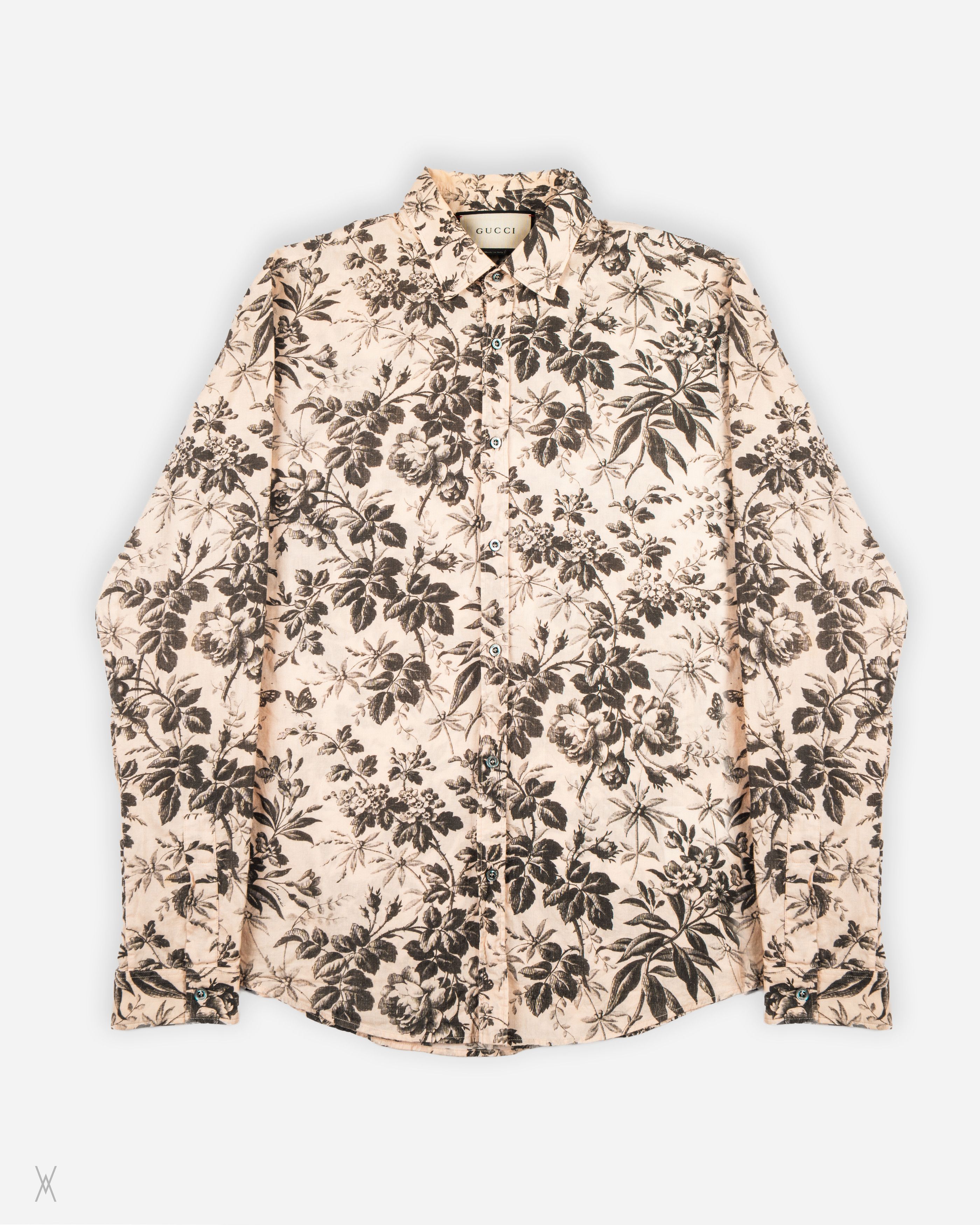 Gucci Gucci Floral Shirt - ASAP Rocky Style | Grailed