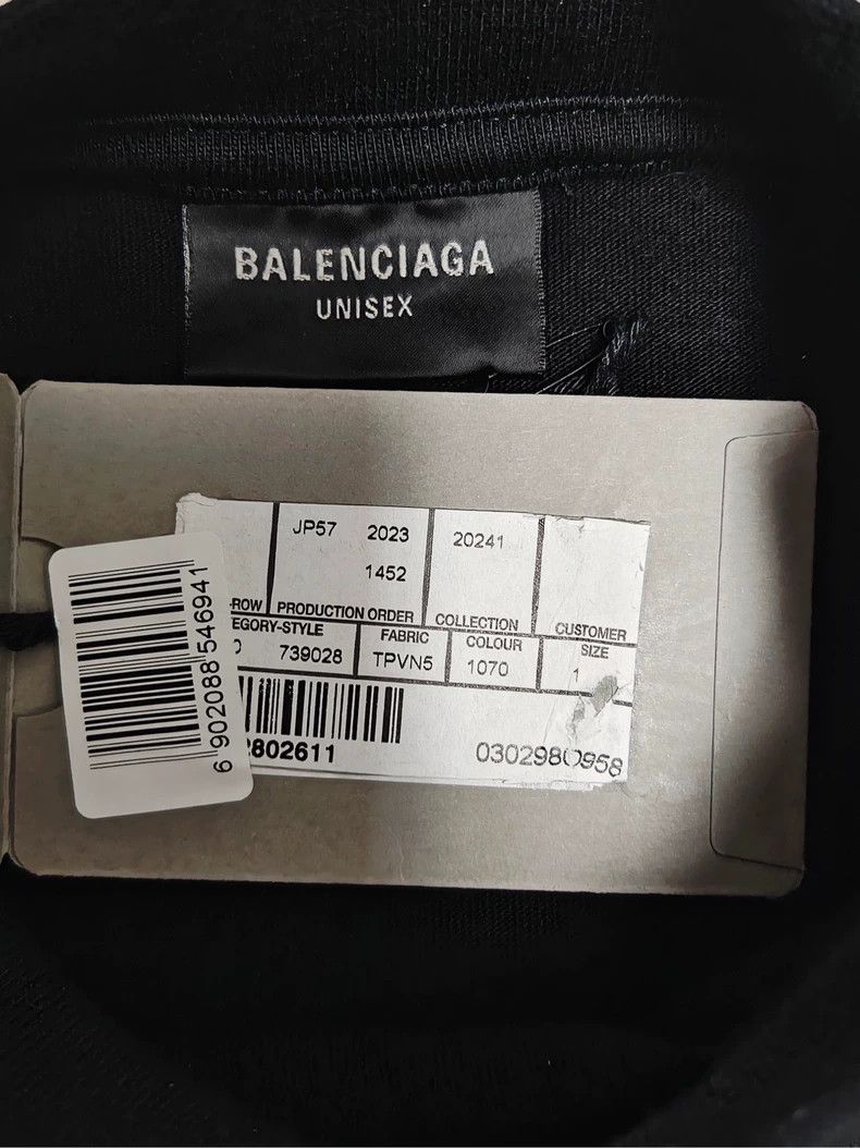 Balenciaga Balenciaga 24 FW Sanskrit year of the dragon flame font sho Size US S / EU 44-46 / 1 - 6 Thumbnail