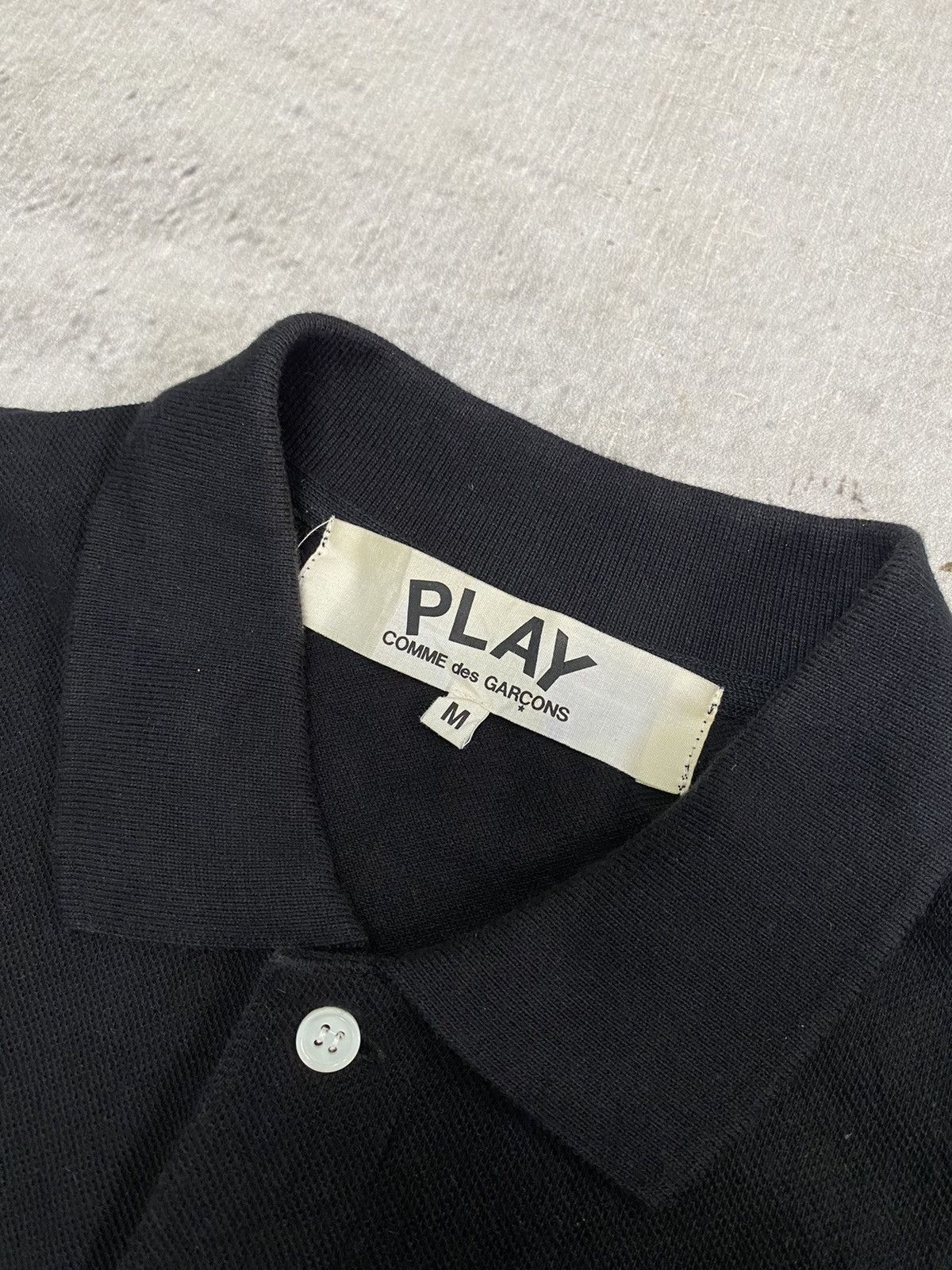 Comme des Garcons PLAY Comme des Garçons Play Polo Shirt Size US M / EU 48-50 / 2 - 3 Thumbnail
