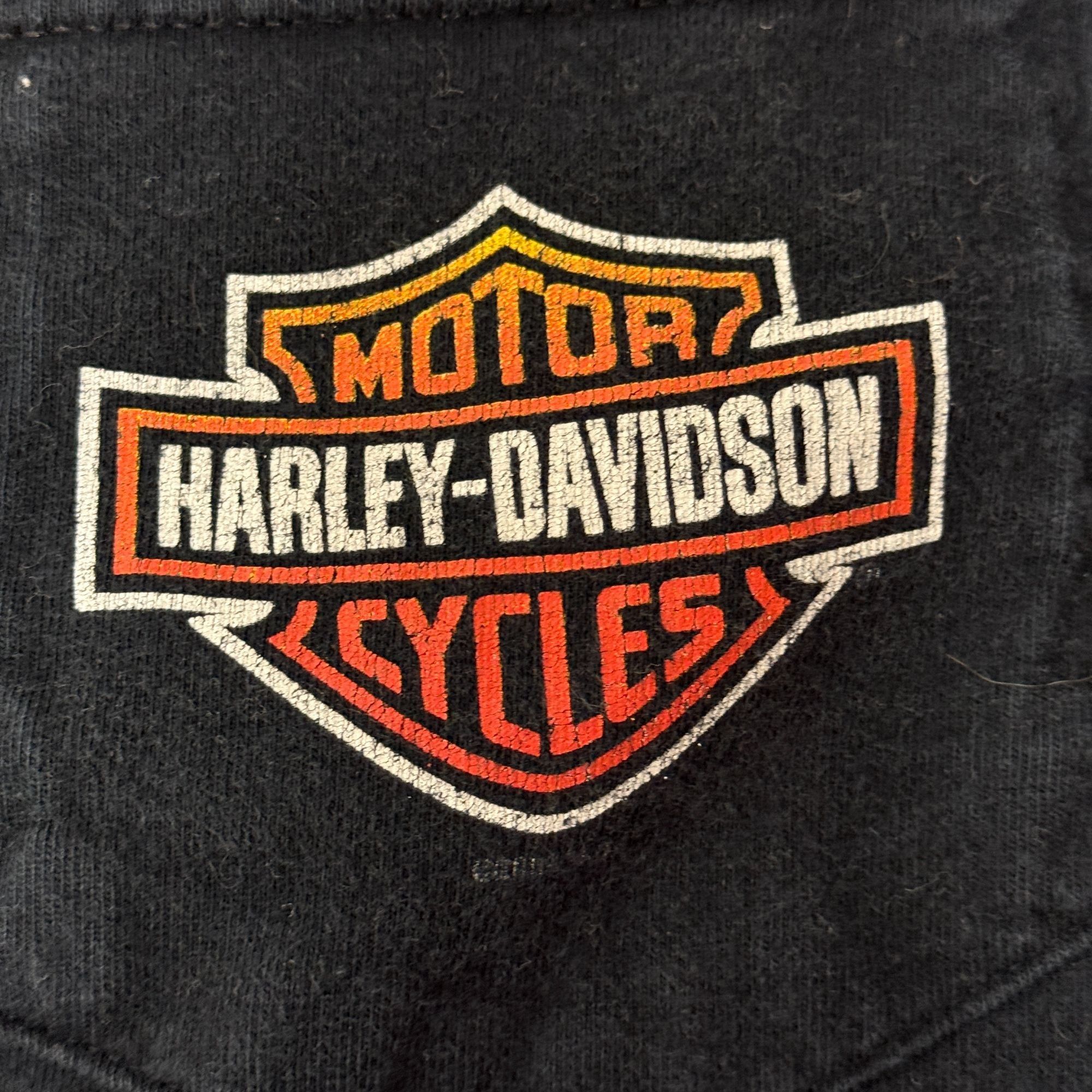 Harley Davidson Harley Davidson Corpus Christi Texas Long Sleeve FLAMES Tee Size US XXL / EU 58 / 5 - 6 Thumbnail