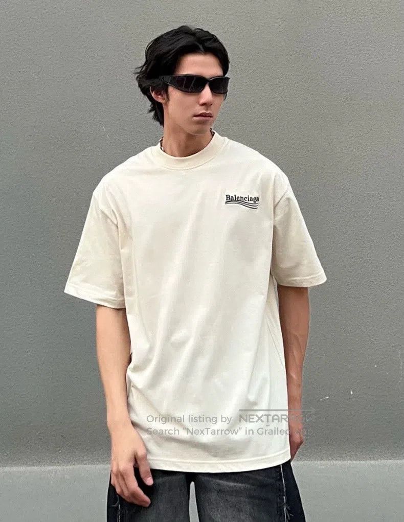 Balenciaga Balenciaga Beige Coke embroidered short-sleeve, size S Size US S / EU 44-46 / 1 - 9 Thumbnail