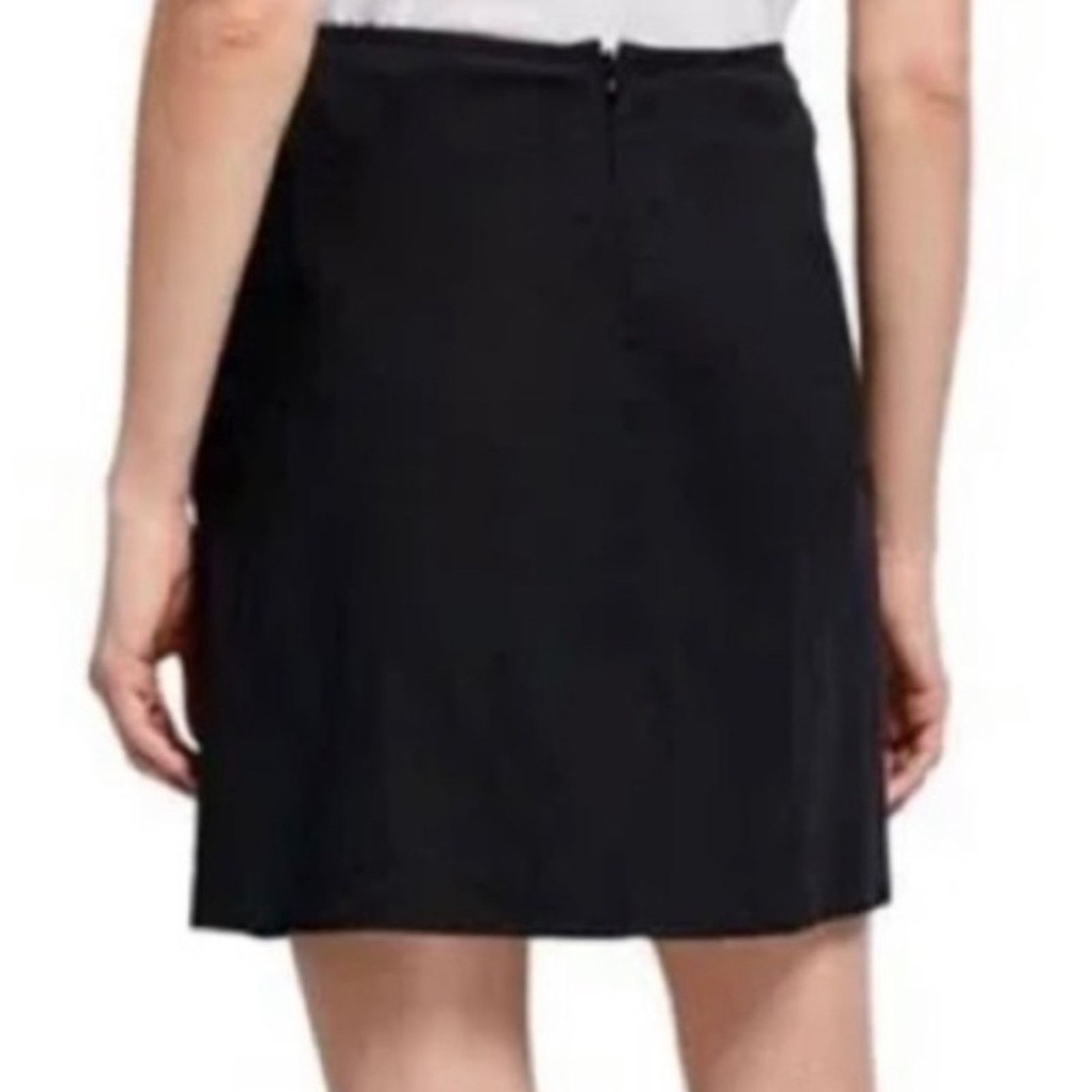 A.L.C. ALC Mini Skirt Black U-ring The Real Real sz 2 Size 26" / US 2 / IT 38 - 6 Thumbnail
