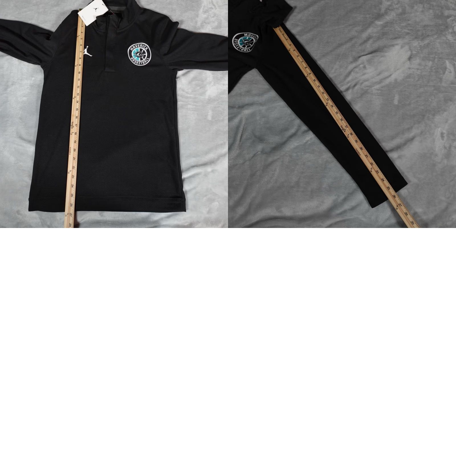 Jordan Brand Archbishop McCarthy High School Mavericks Jordan 1/4 Zip Pullover Mens XS Black Size US XS / EU 42 / 0 - 8 Thumbnail