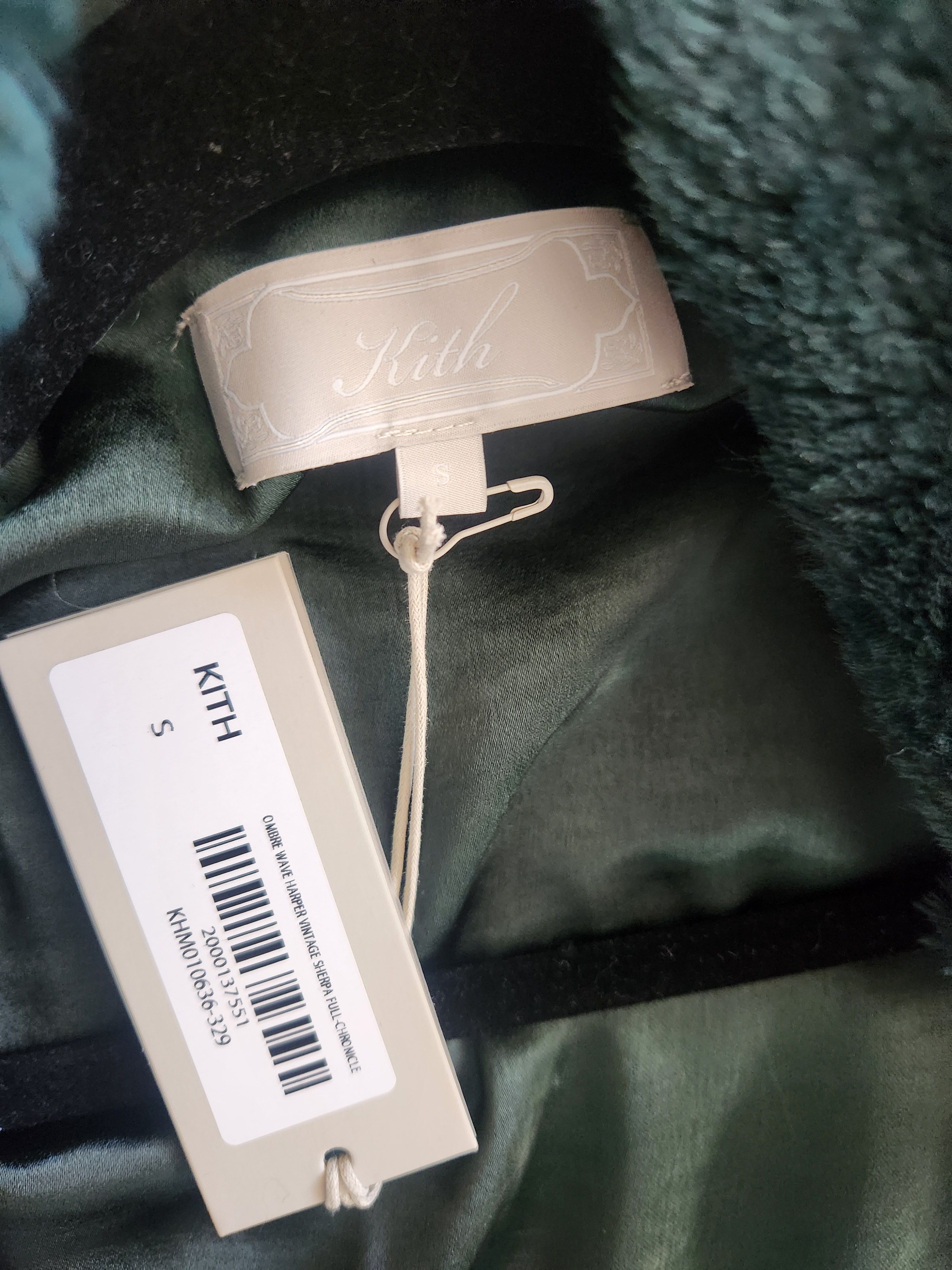 Kith Kith Ombre Wave Harper Vintage Sherpa Full Zip Size US S / EU 44-46 / 1 - 3 Thumbnail