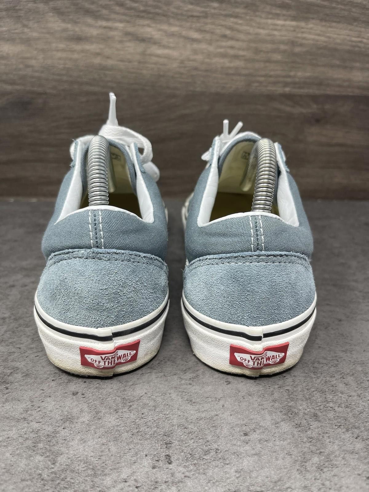 Vans Vans Old Skool Shoes Mens Size 7.5 Blue White Sneakers Size US 7.5 / EU 40-41 - 6 Thumbnail