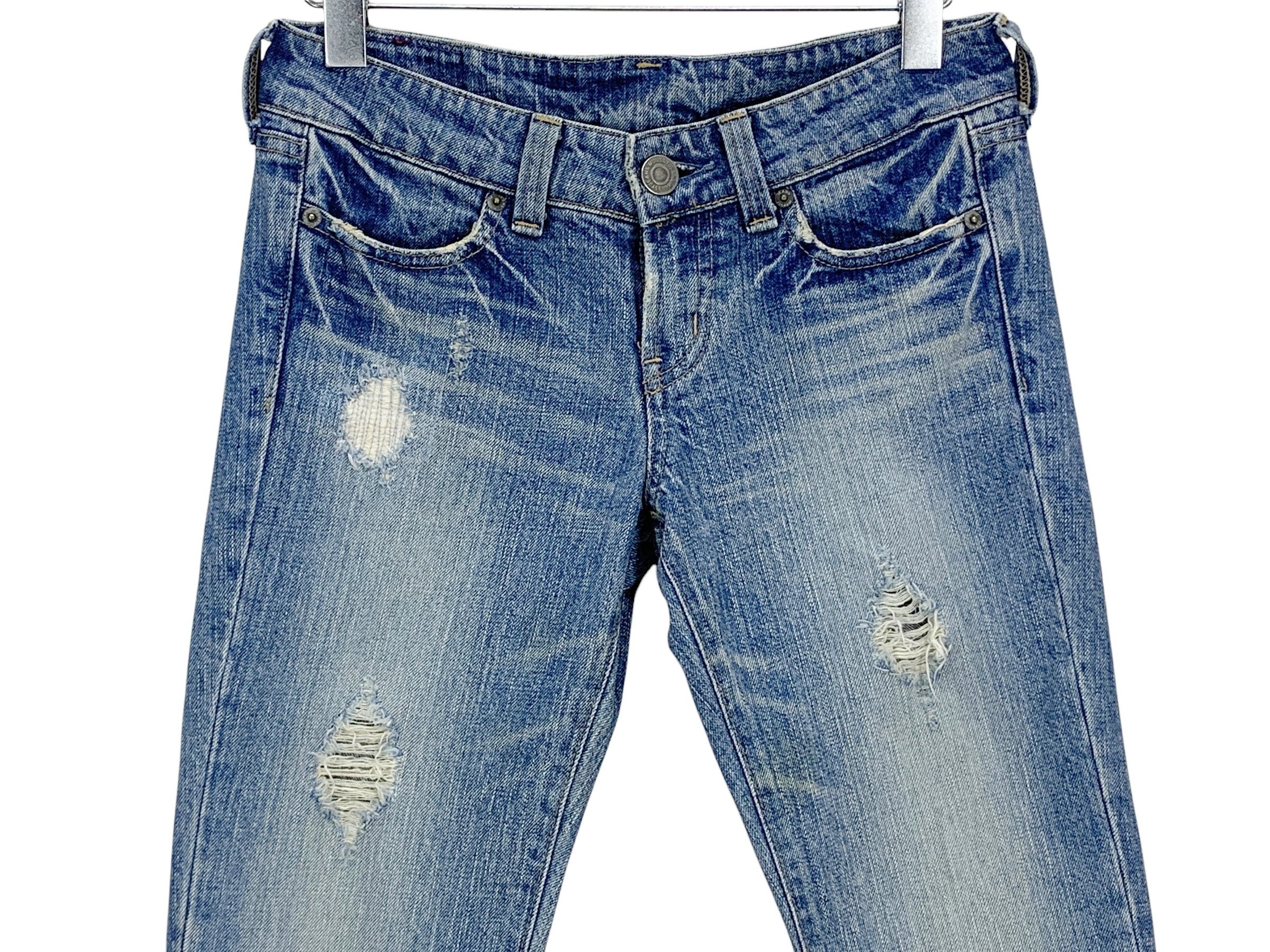 Japanese Brand × MOUSSY Moussy Japan Low Rise Bootcut Jeans Size 26" / US 2 / IT 38 - 3 Thumbnail