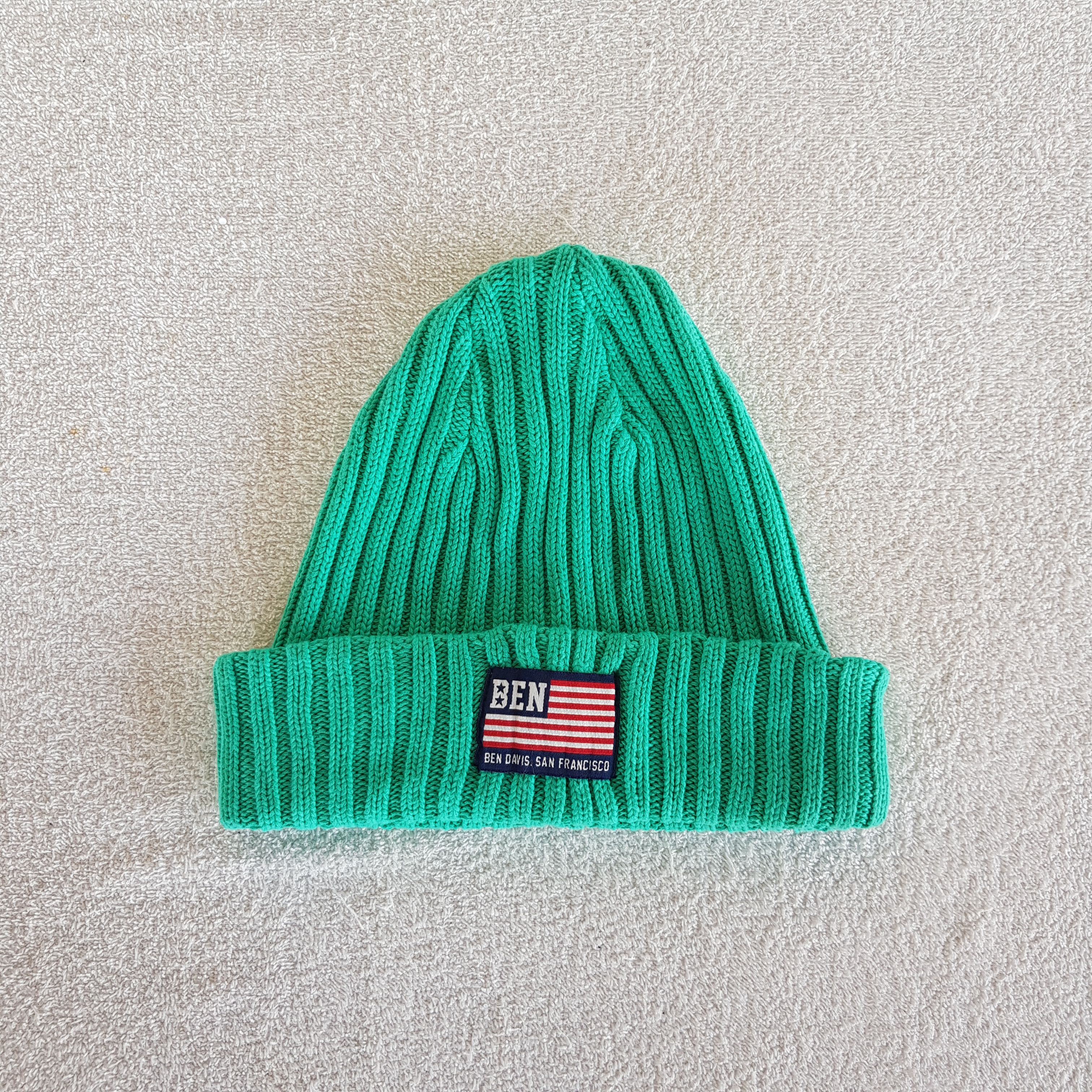 Ben Davis Vintage Ben Davis Beanie Ribbed Isle Knit Snow Caps Hats. Size ONE SIZE - 5 Thumbnail