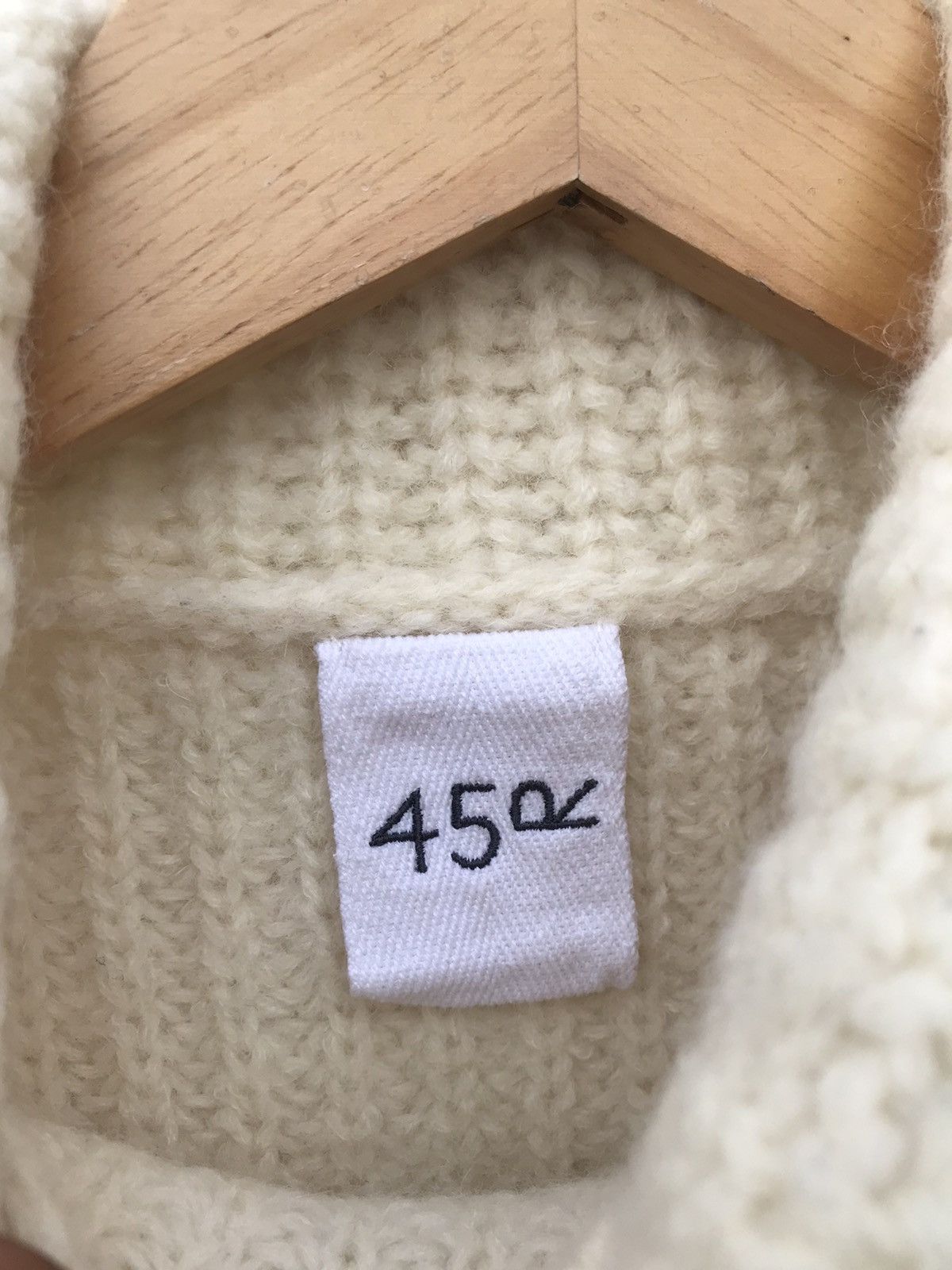 45rpm 45rpm Women Turtleneck Knitwear Wool Pullover Size M / US 6-8 / IT 42-44 - 2 Thumbnail