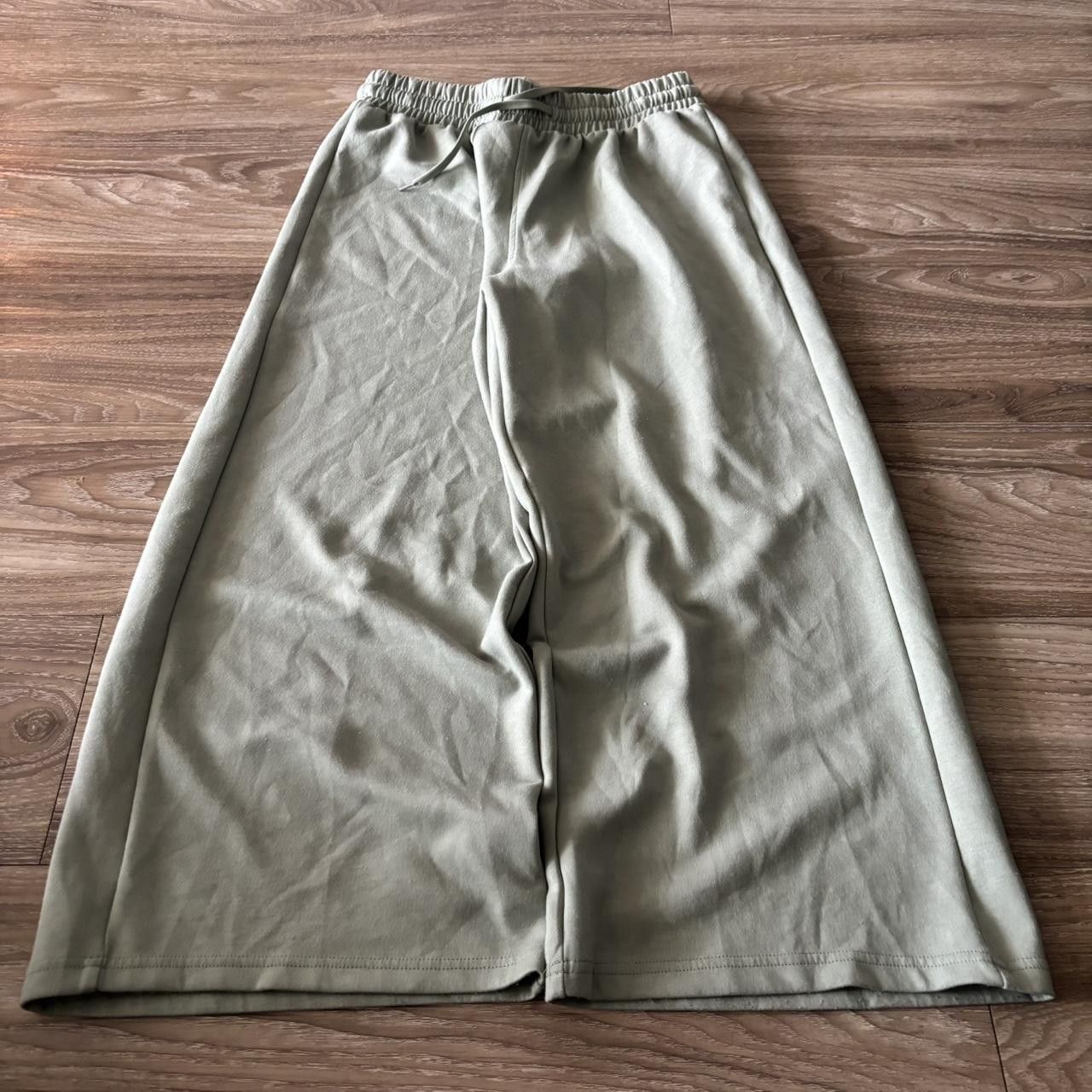 Vintage Crazy Vintage Y2K/2000s Baggy Sage Green Sweatpants! Fits S Size 28" / US 6 / IT 42 - 3 Thumbnail