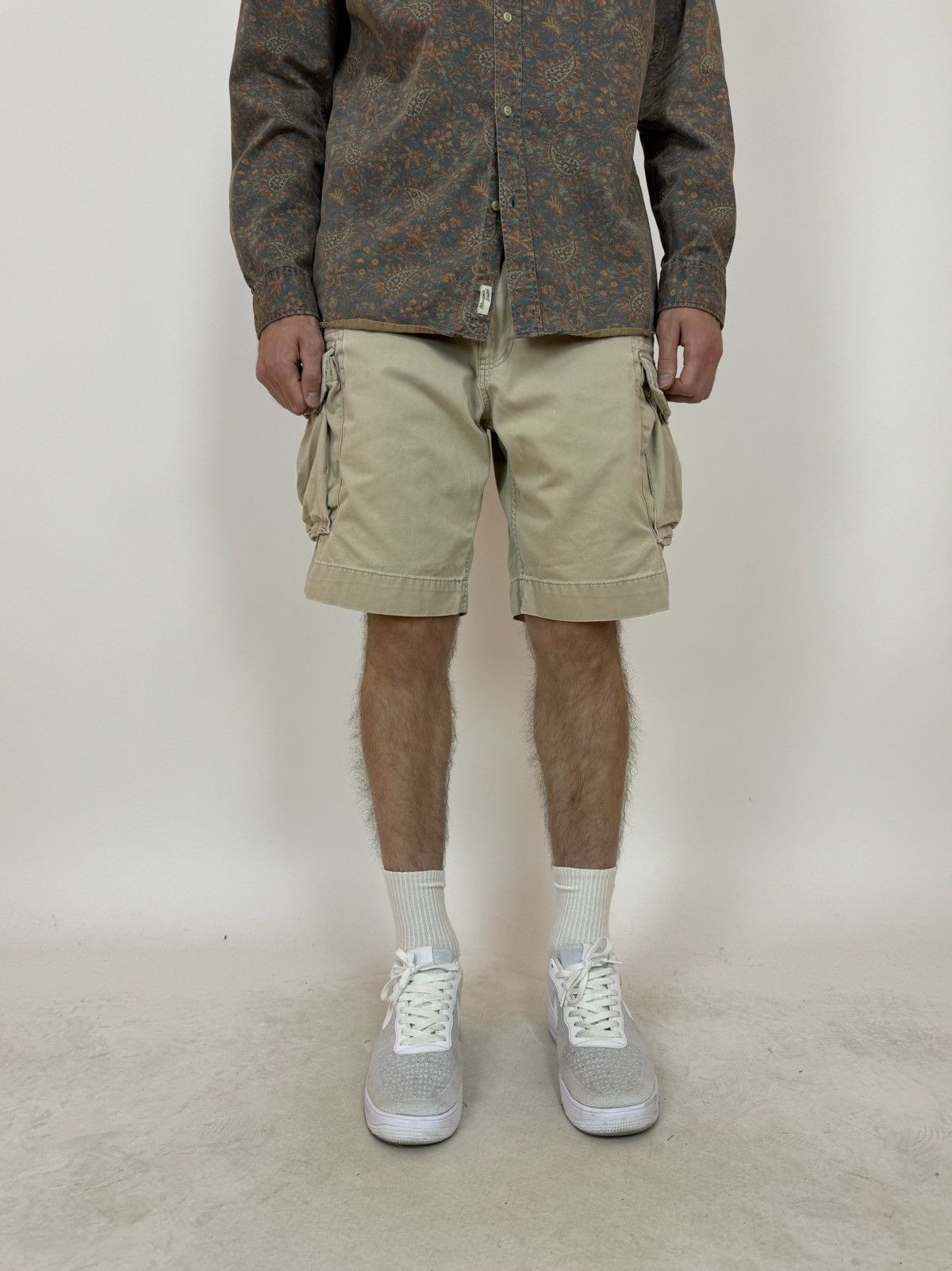 Vintage Polo Ralph Lauren Vintage Cargo Shorts Mens Size 35 Size US 35 - 3 Thumbnail