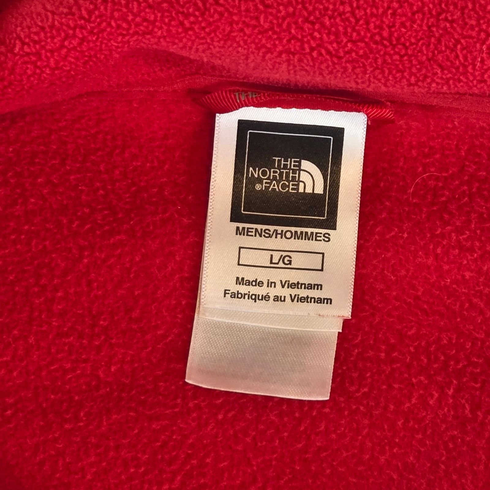 The North Face North Face Red 1/4 Zip Fleece L Size US L / EU 52-54 / 3 - 2 Thumbnail