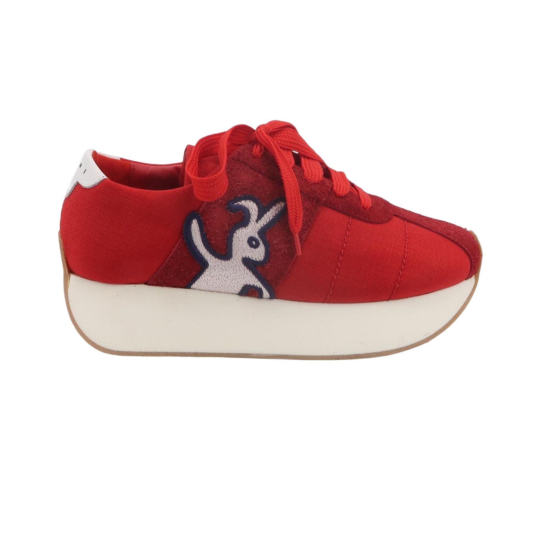 Marni Marni Dance Bunny Red Sneakers 41 Size US 8 / EU 41 - 1 Thumbnail