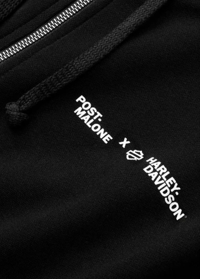 Harley Davidson Post Malone x Harley Davidson H-D Horsepower Zip-Up Hoodie Size US L / EU 52-54 / 3 - 3 Thumbnail