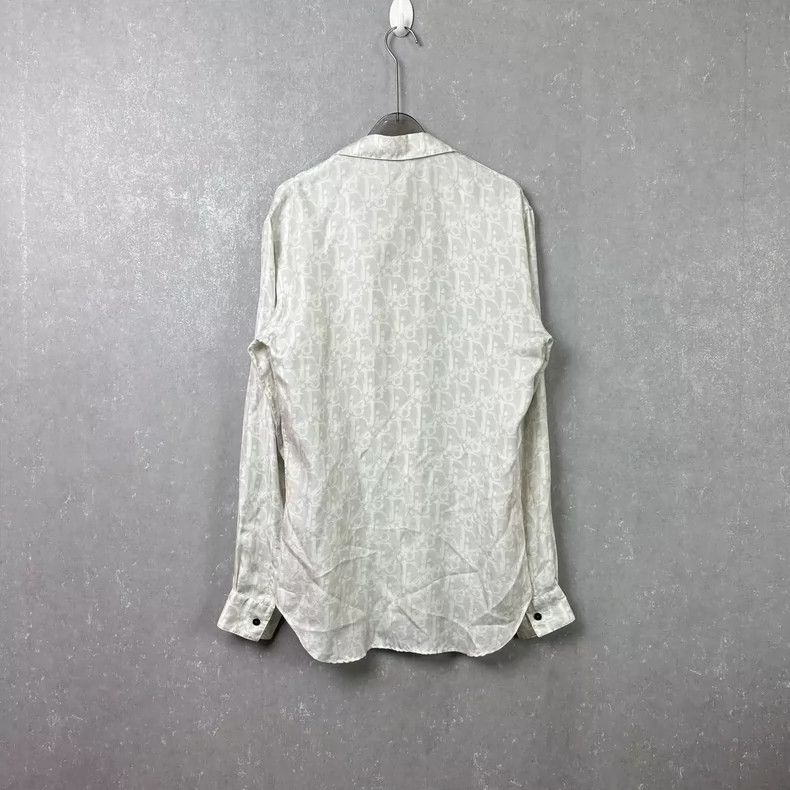 Dior Dior Size38 Oblique printed single-breasted long-sleeved sh Size US XXS / EU 40 - 2 Thumbnail