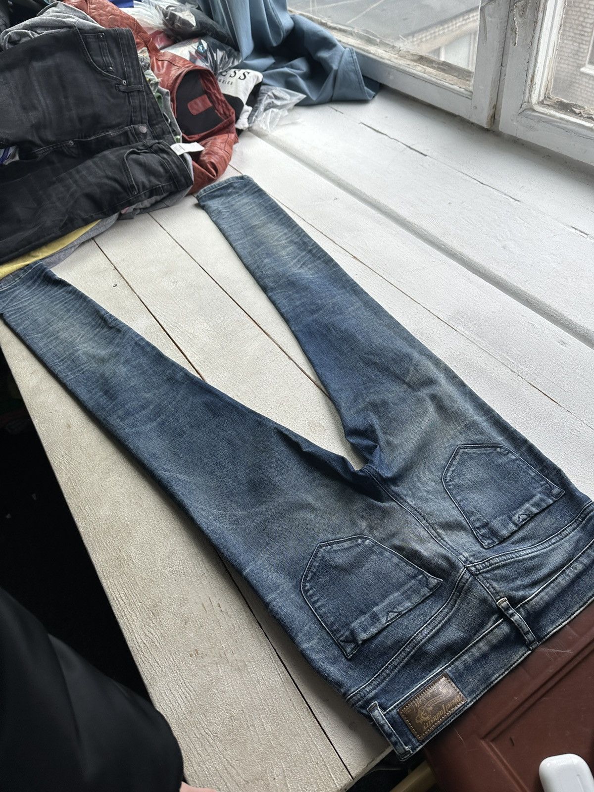 Diesel 🚨Gothic Diesel Regular Slim relax Flared Jeans Womens Size 27" / US 4 / IT 40 - 7 Thumbnail