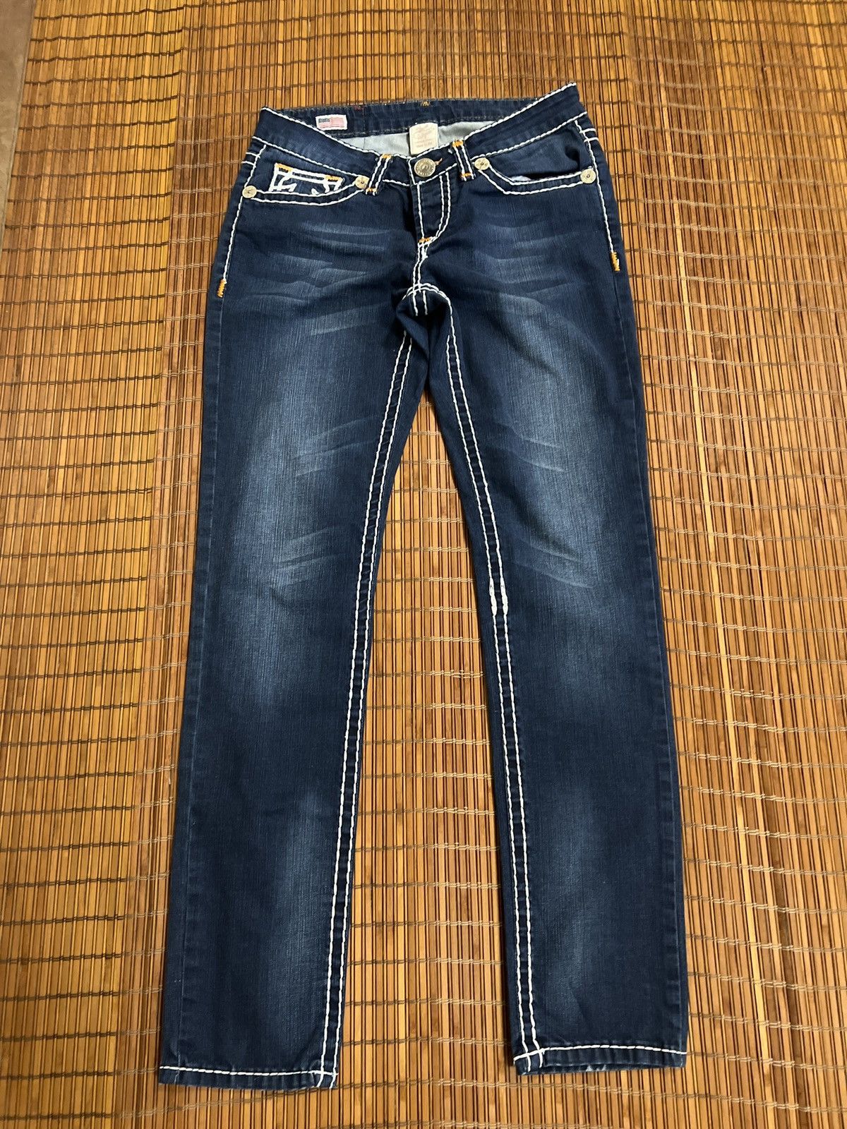 True Religion True Religion Tori Super T Denim Skinny Jeans Size 31" - 4 Thumbnail