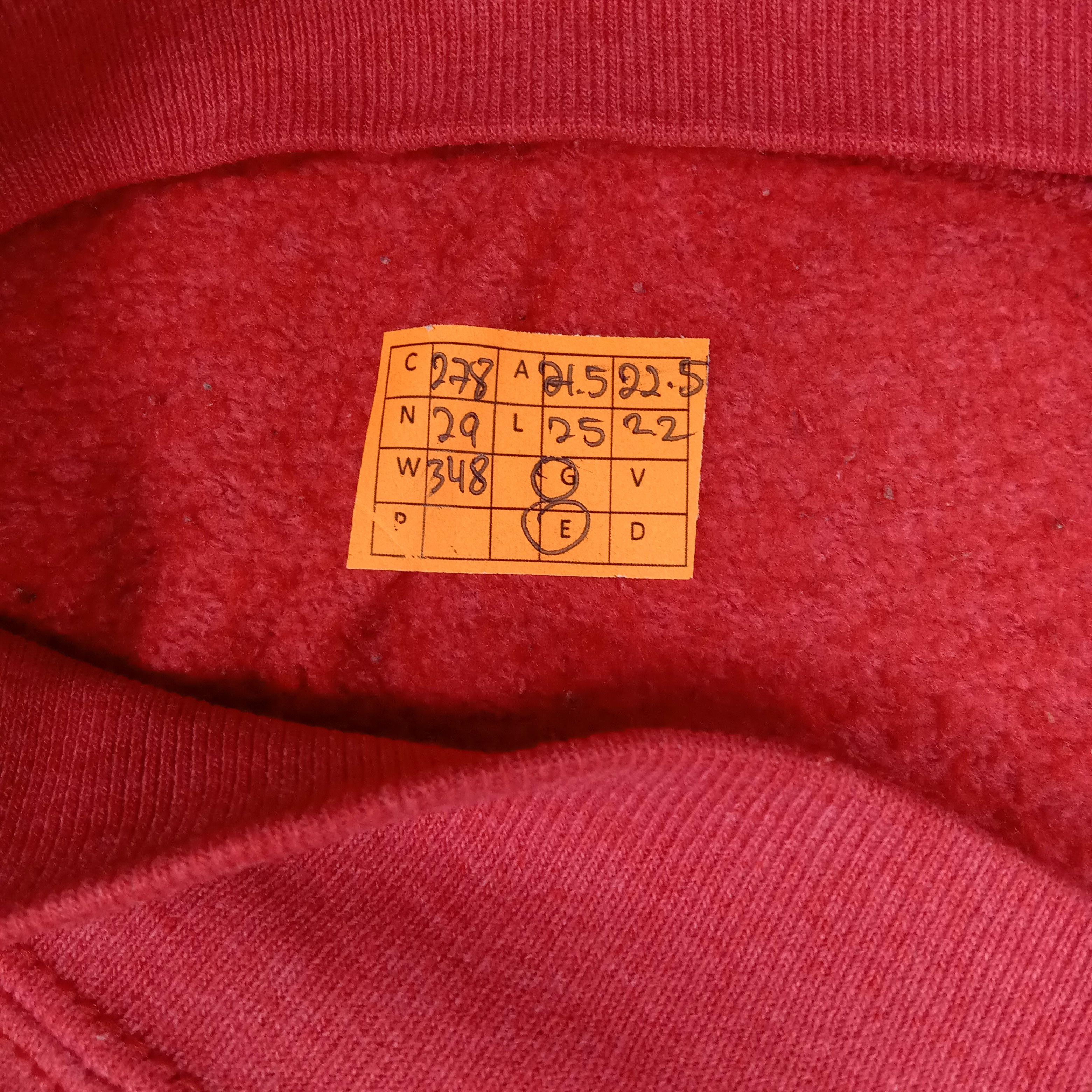 Vintage US Marine Corp Red Texas 68 USMC Sweatshirt C278N29 Size US M / EU 48-50 / 2 - 7 Thumbnail