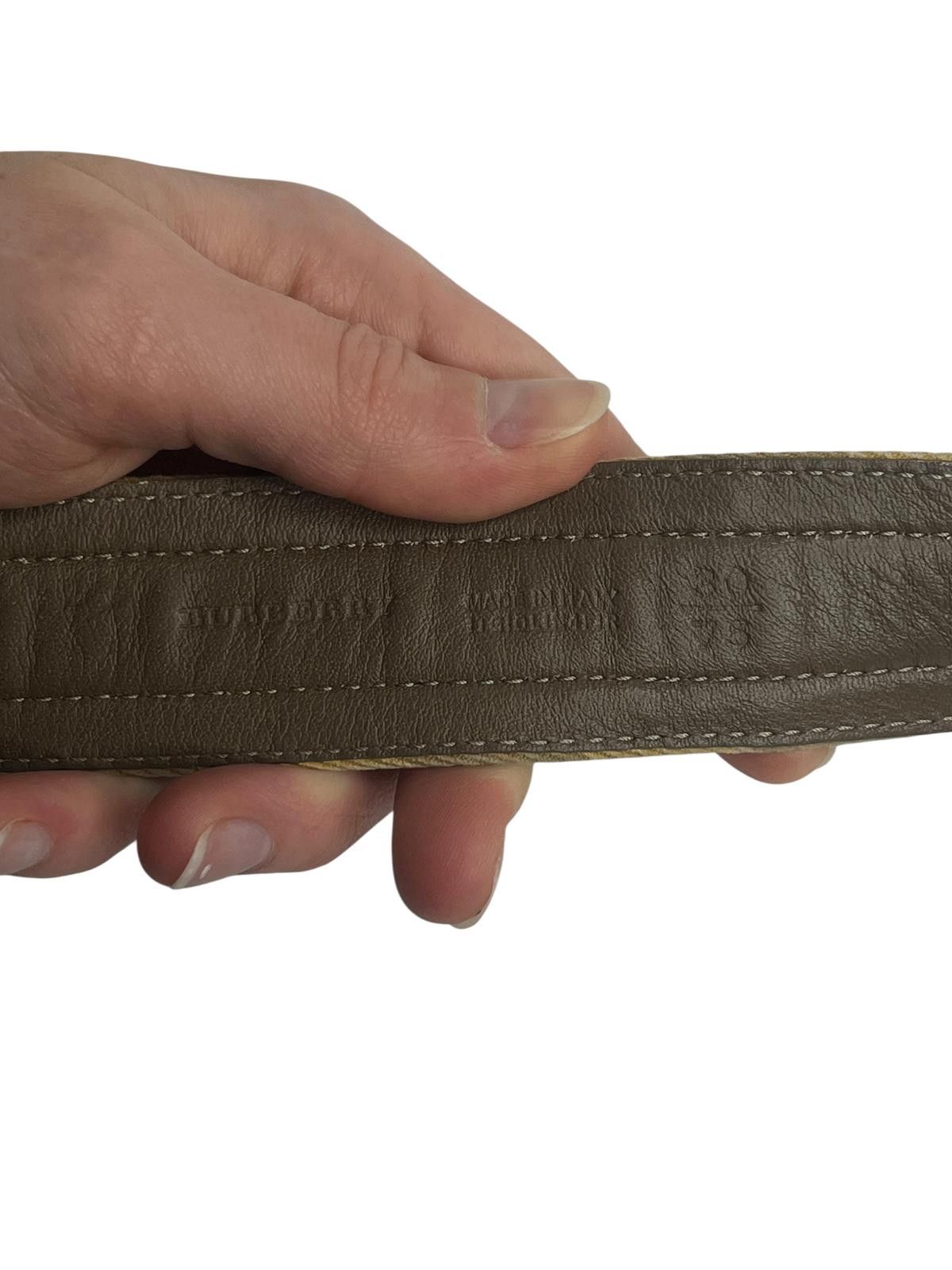 Burberry Vintage Burberry Leather Cartridge Double Buckle Ammo Belt Size ONE SIZE - 6 Thumbnail